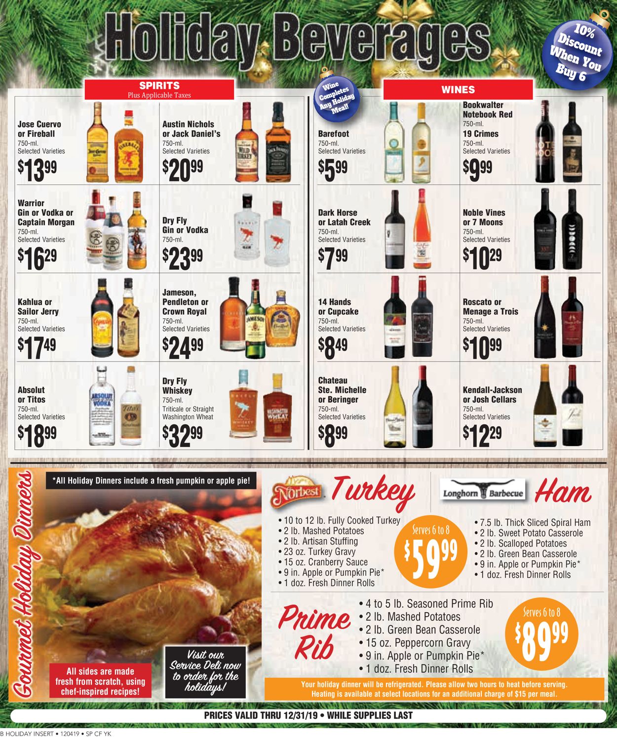 Catalogue Rosauers - Christmas Ad 2019 from 12/26/2019