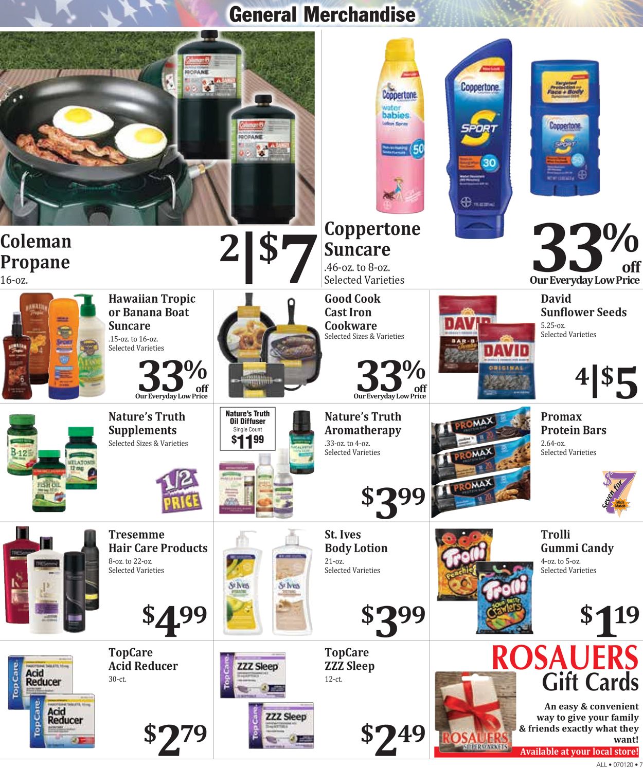 Catalogue Rosauers from 07/01/2020