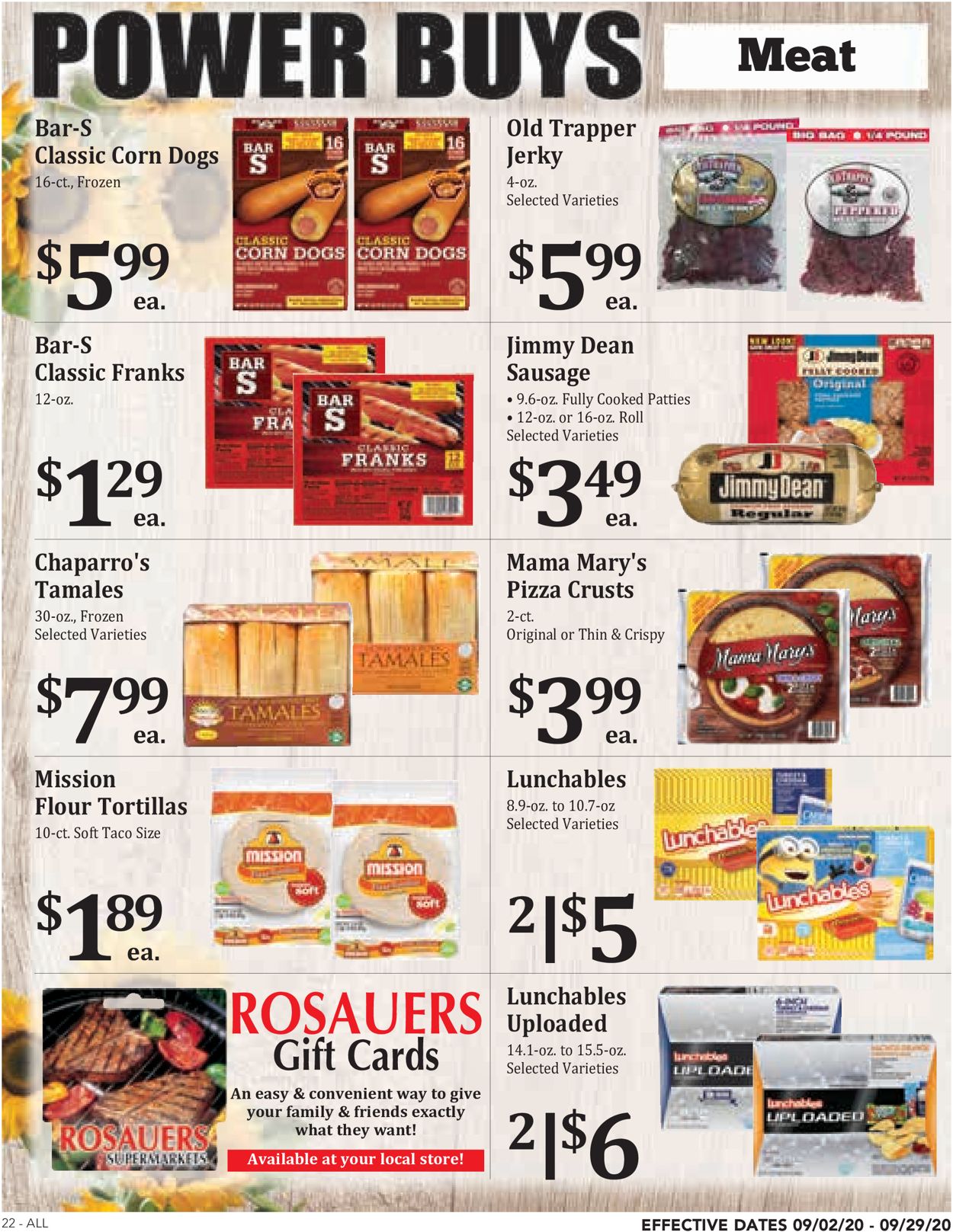 Catalogue Rosauers from 09/02/2020