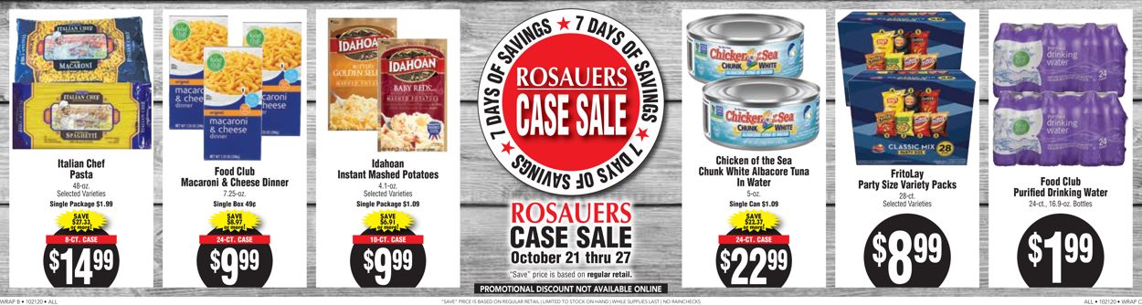Catalogue Rosauers from 10/21/2020