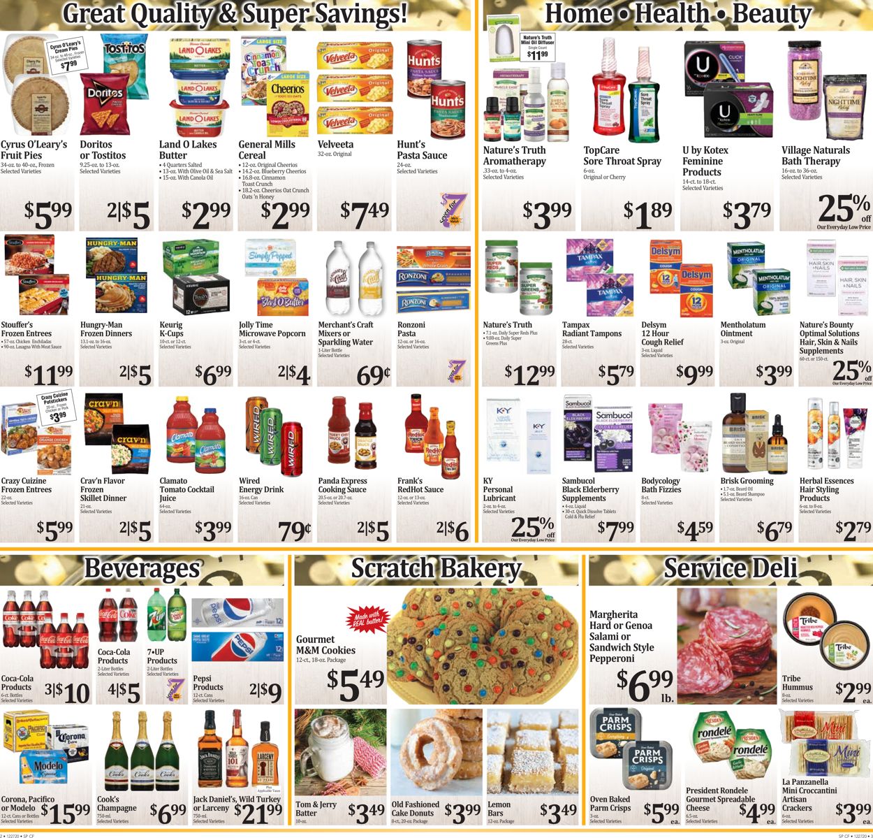 Catalogue Rosauers New Year's Sale! from 12/27/2020