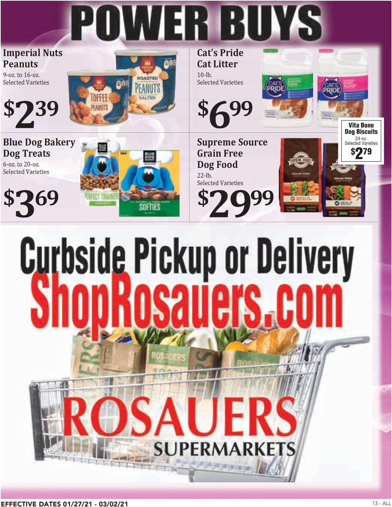 Catalogue Rosauers from 01/27/2021