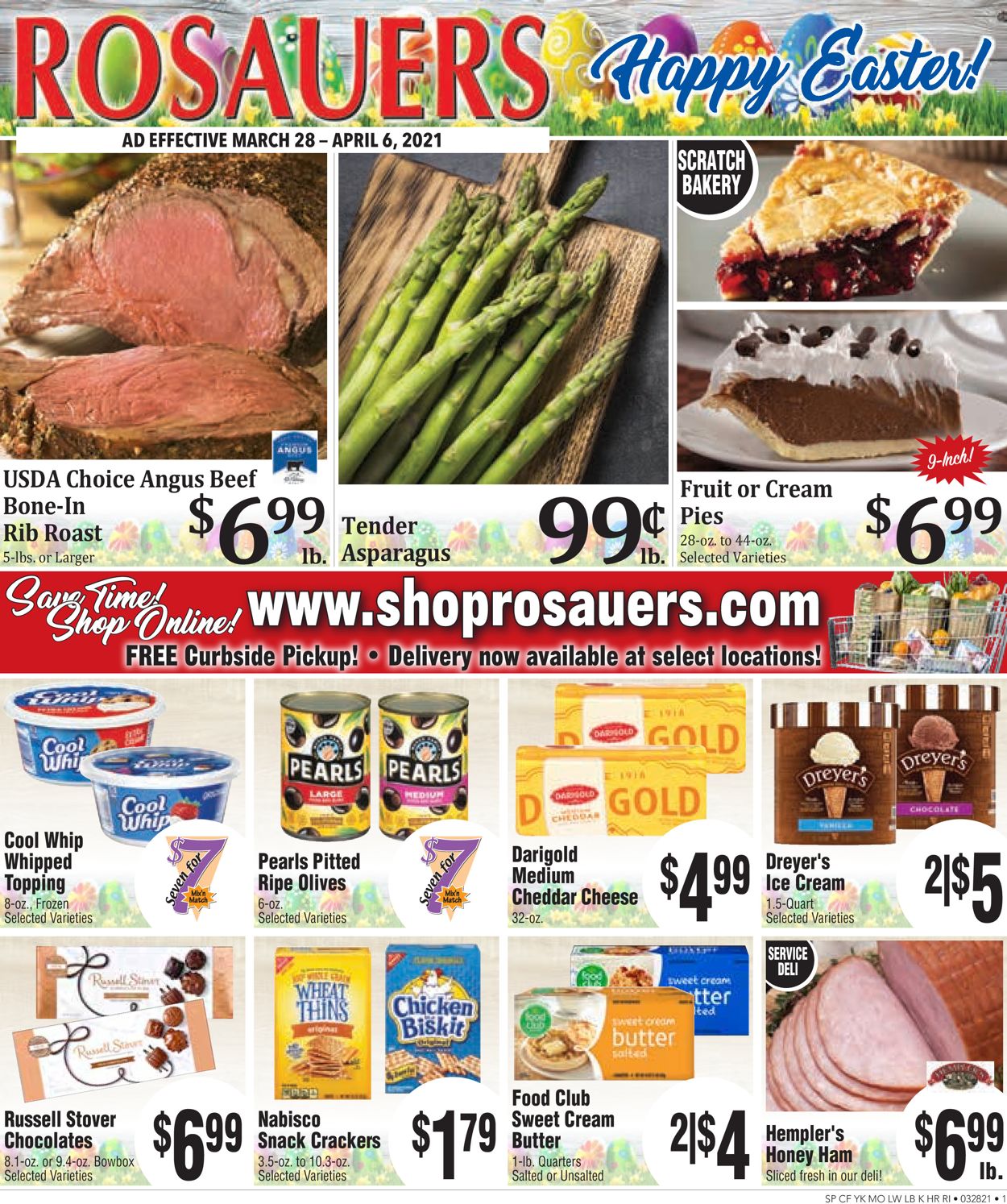Catalogue Rosauers - Easter 2021 from 03/28/2021