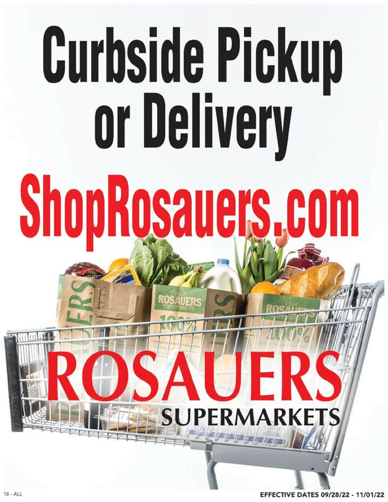 Catalogue Rosauers from 09/28/2022