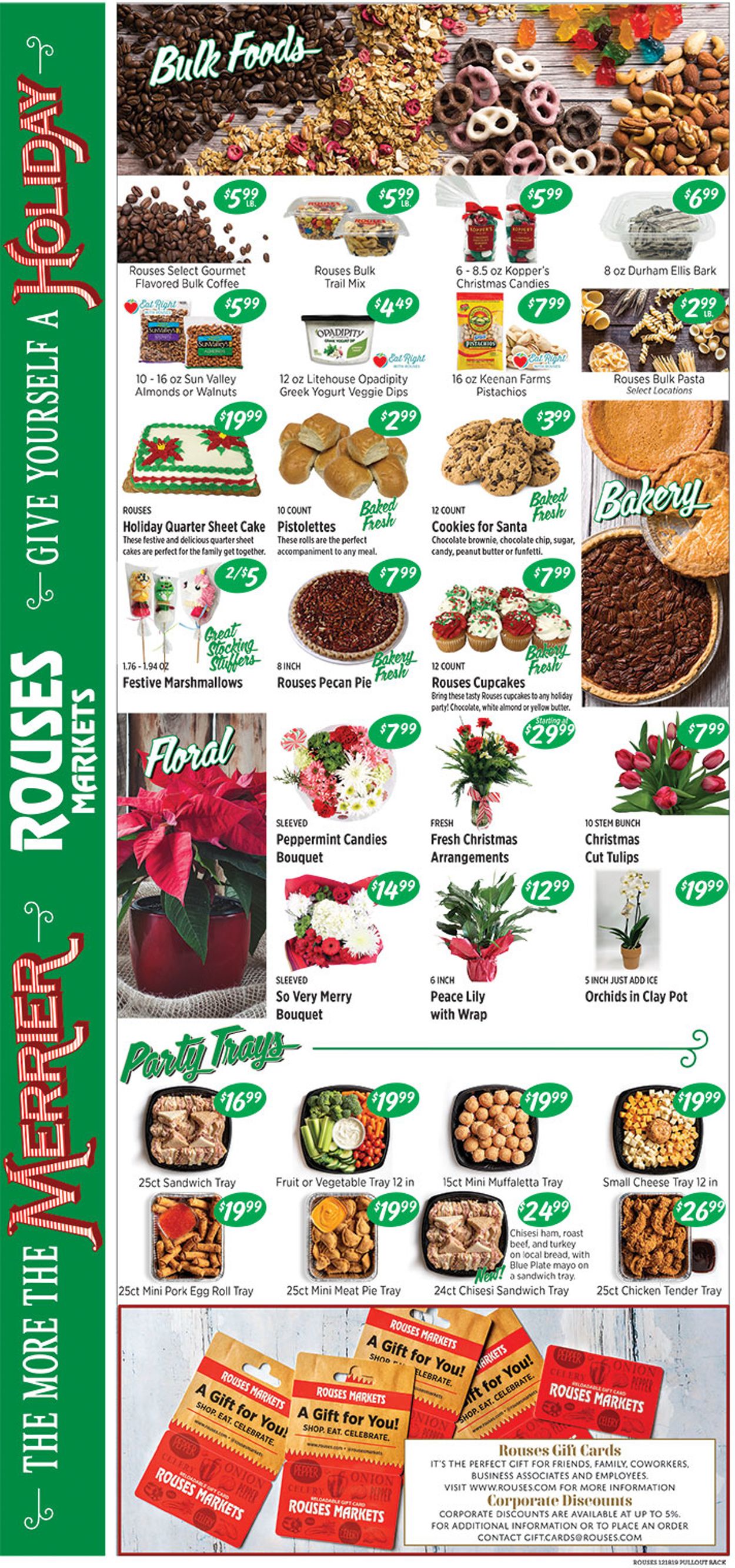 Catalogue Rouses - Christmas Ad 2019 from 12/18/2019