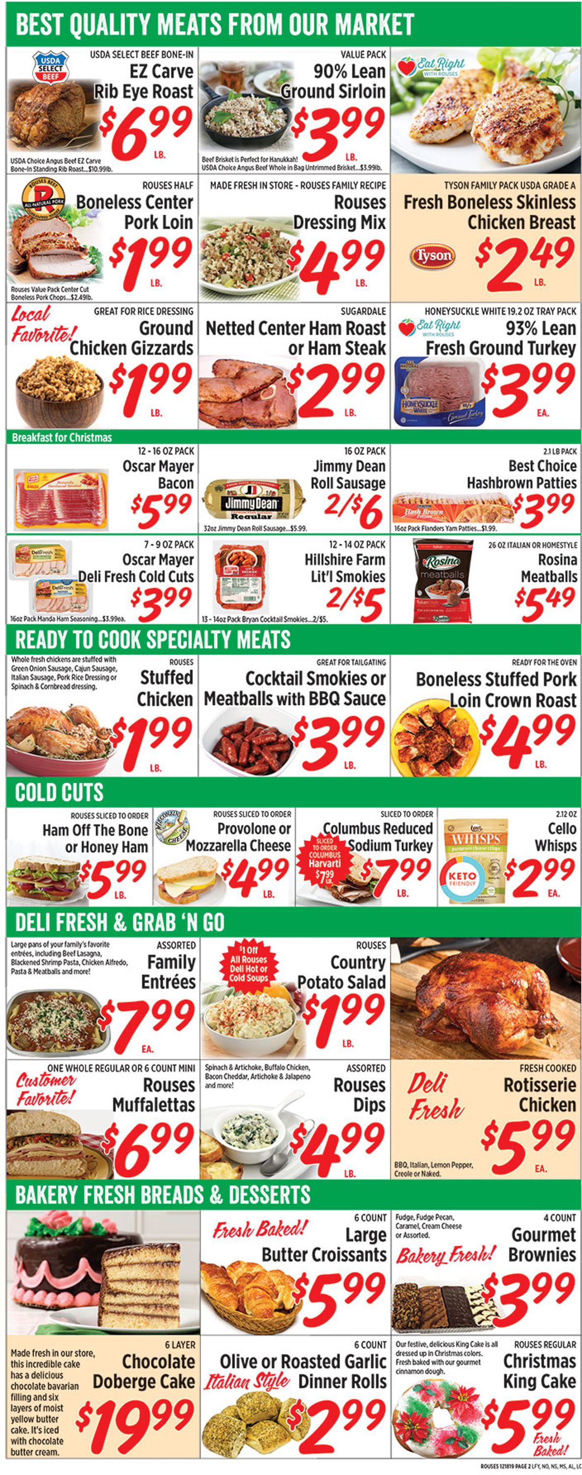 Catalogue Rouses - Christmas Ad 2019 from 12/18/2019