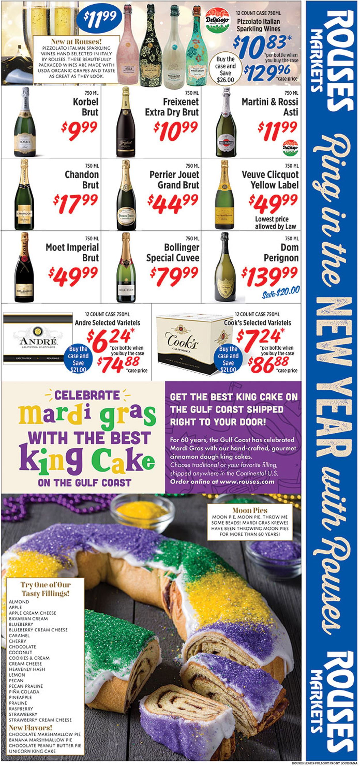 Catalogue Rouses - New Year's Ad 2019/2020 from 12/26/2019