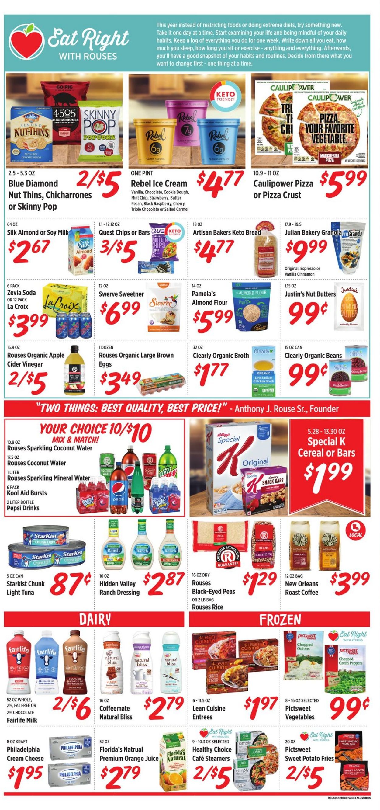 Catalogue Rouses New Year's Ad  from 12/30/2020