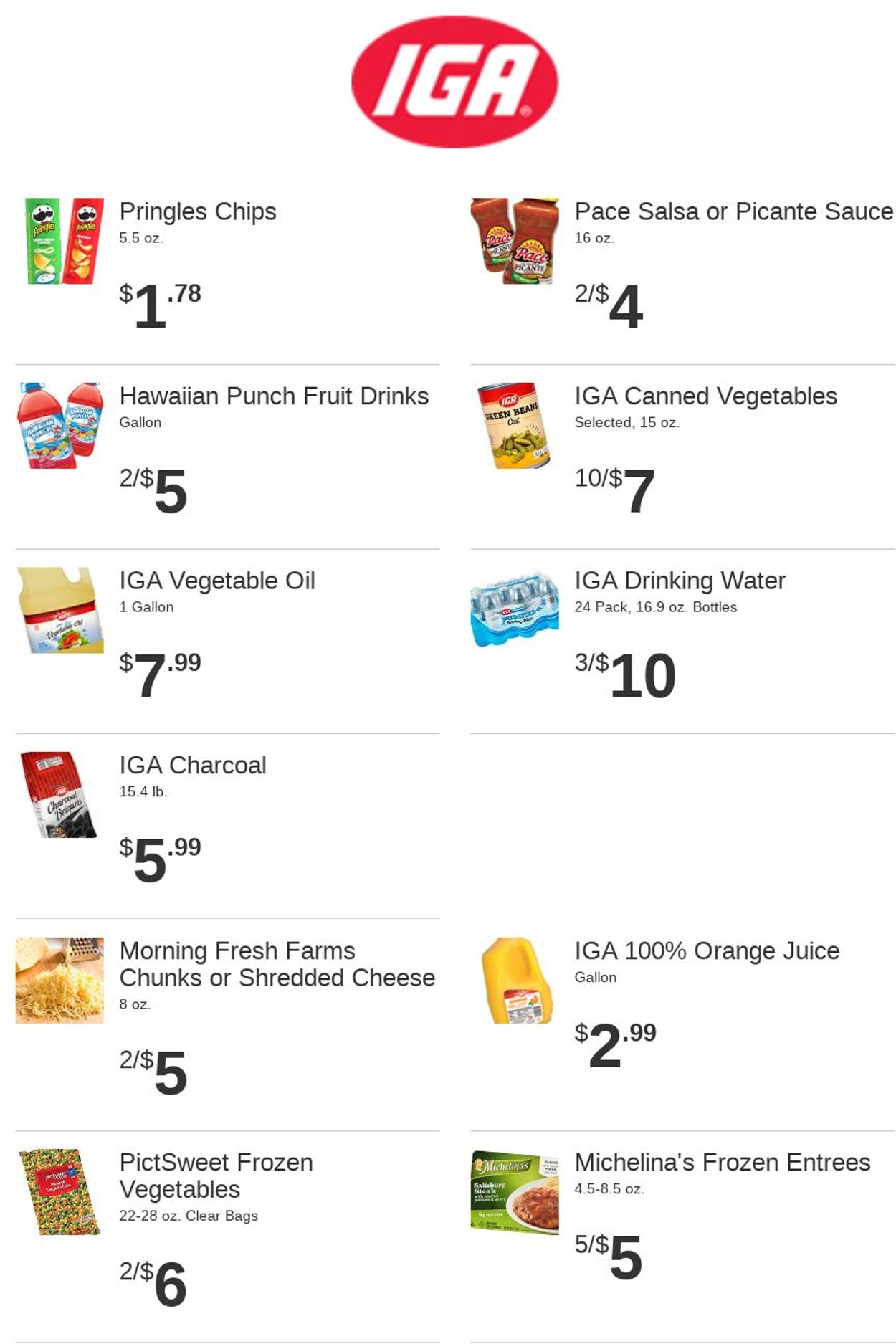 Catalogue Rowe's IGA Supermarkets from 04/27/2022
