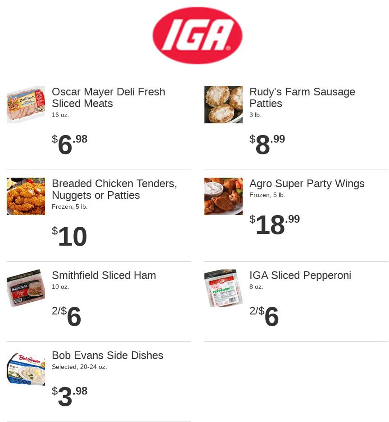 Catalogue Rowe's IGA Supermarkets from 08/10/2022