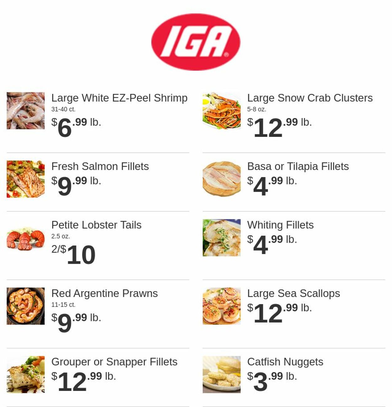 Catalogue Rowe's IGA Supermarkets from 09/07/2022