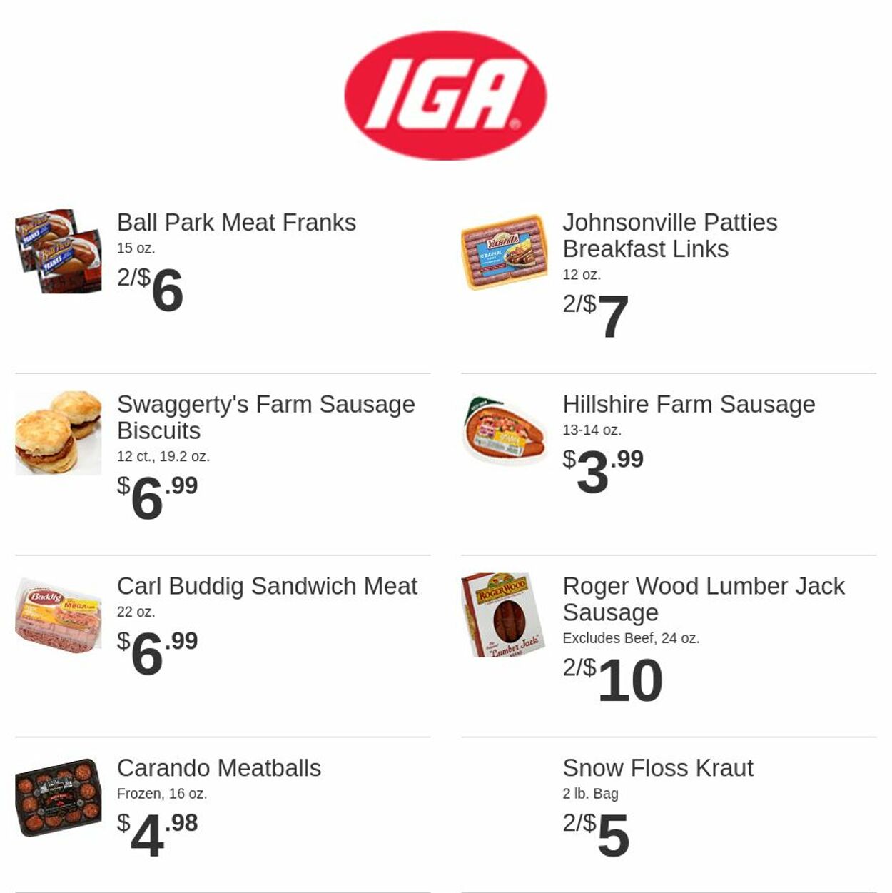 Catalogue Rowe's IGA Supermarkets from 10/05/2022