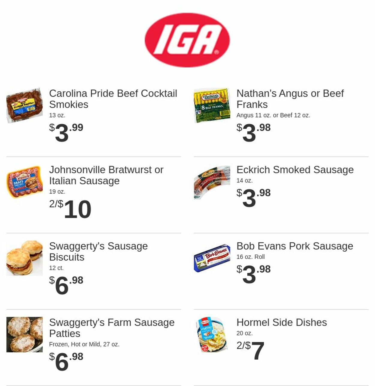 Catalogue Rowe's IGA Supermarkets from 01/18/2023