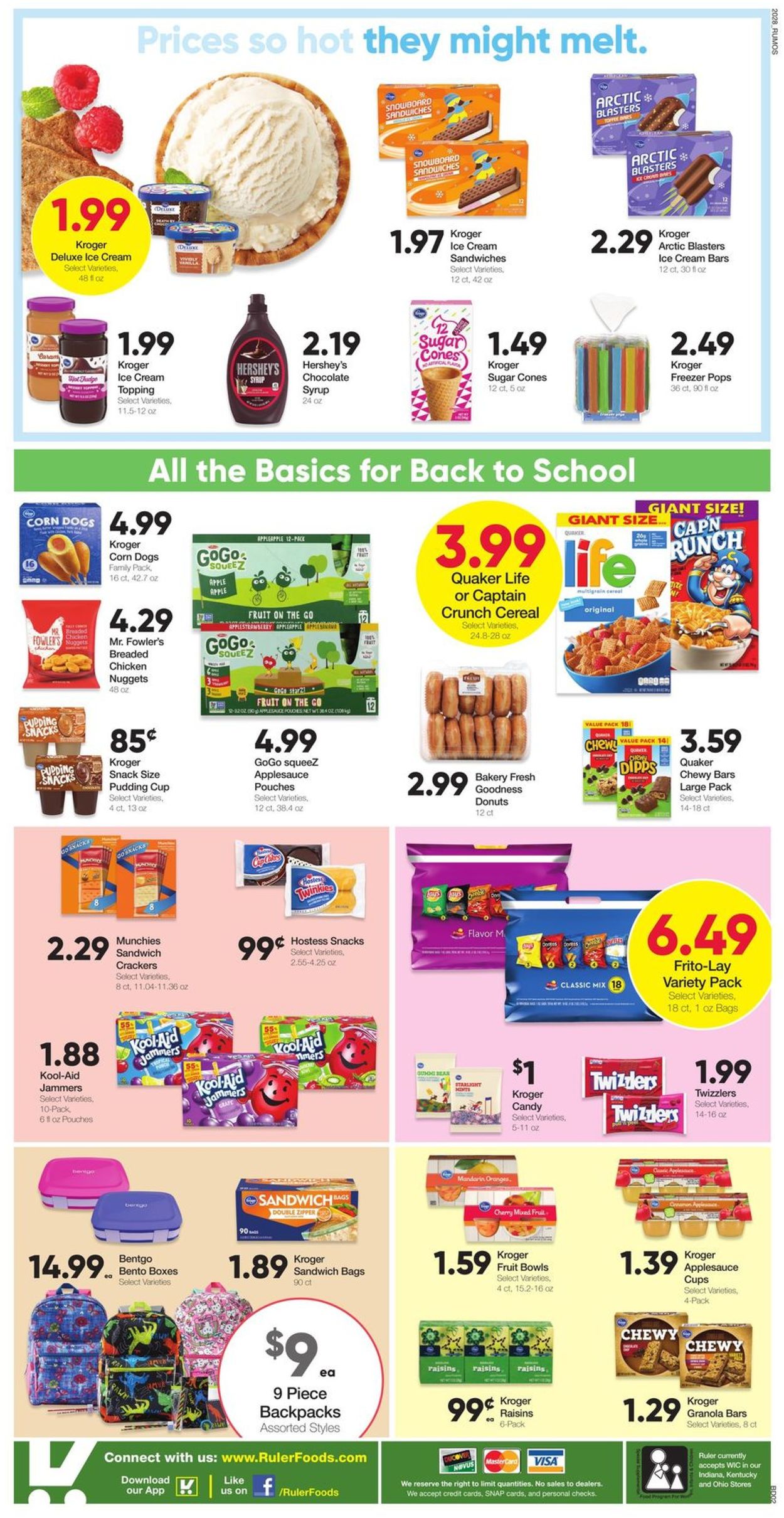 Catalogue Ruler Foods from 08/13/2020