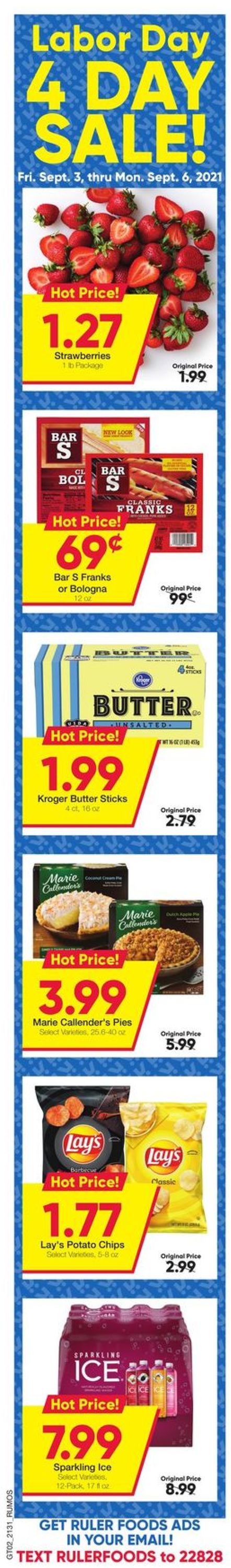 Catalogue Ruler Foods from 09/01/2021
