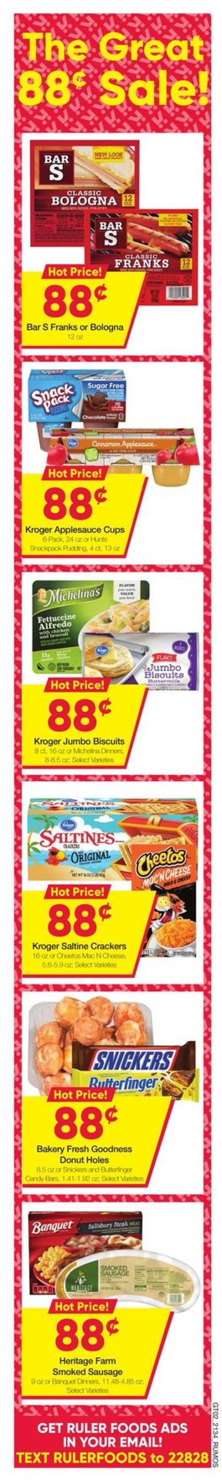 Catalogue Ruler Foods from 09/22/2021