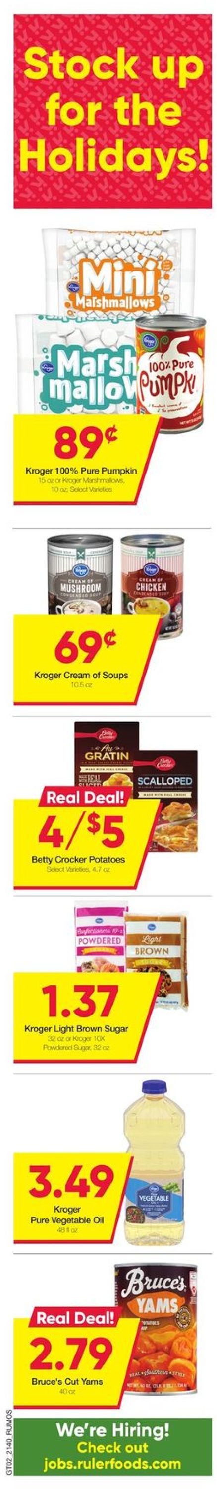 Catalogue Ruler Foods from 11/03/2021