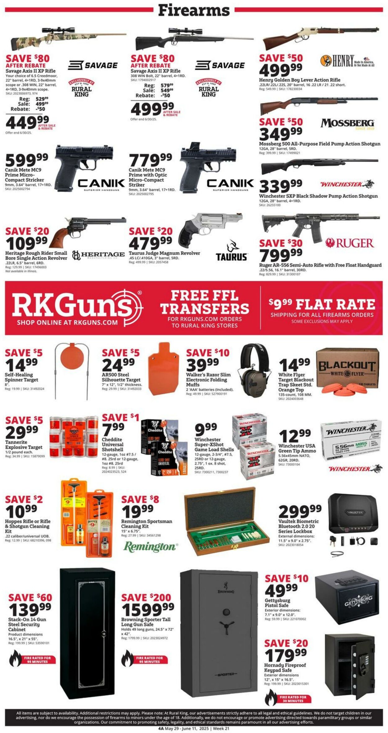 Catalogue Rural King from 05/29/2025