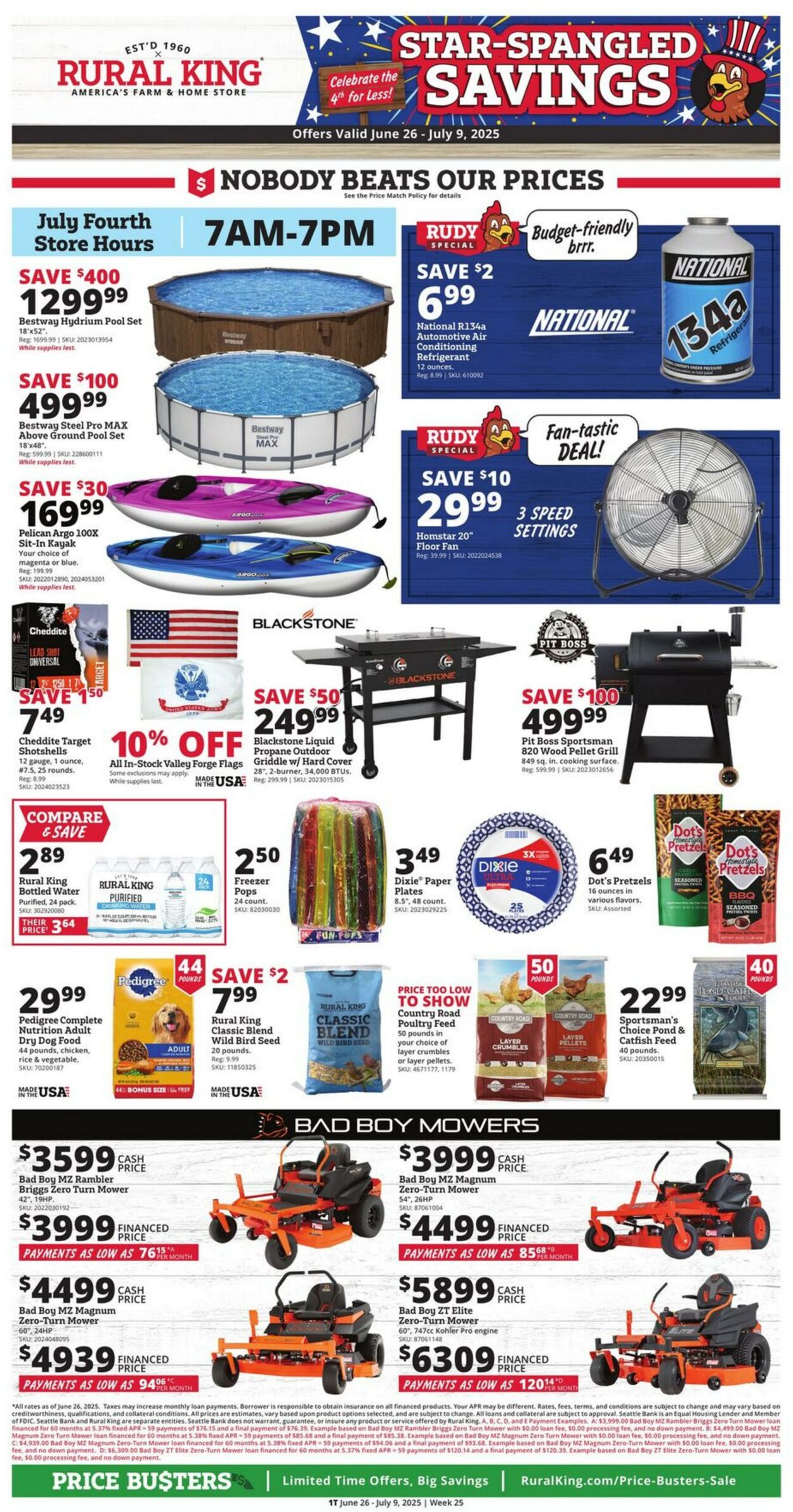 Catalogue Rural King from 06/26/2025