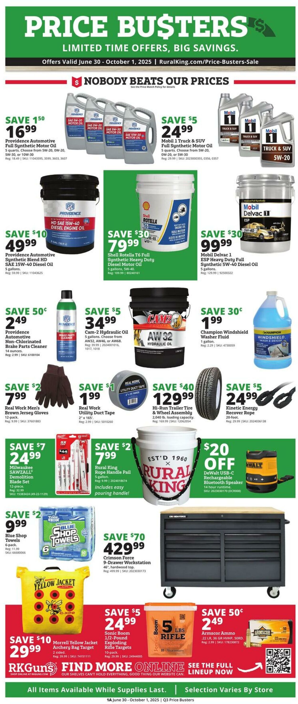 Catalogue Rural King from 06/30/2025