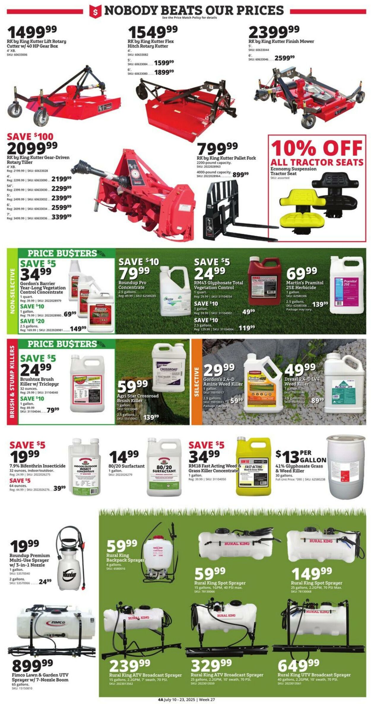 Catalogue Rural King from 07/10/2025