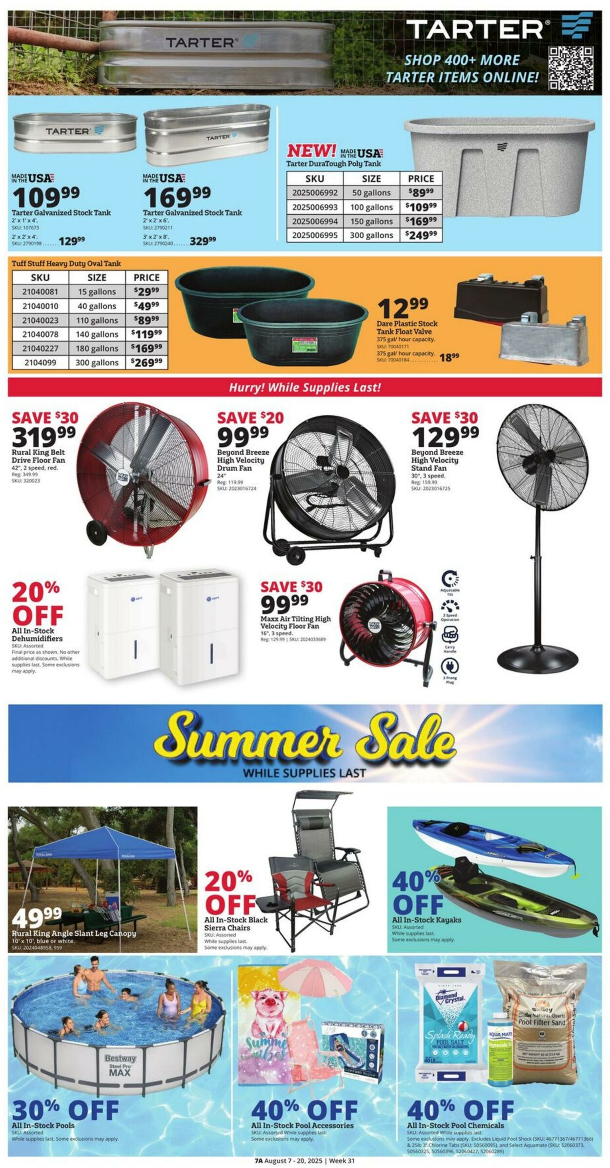 Catalogue Rural King from 08/07/2025