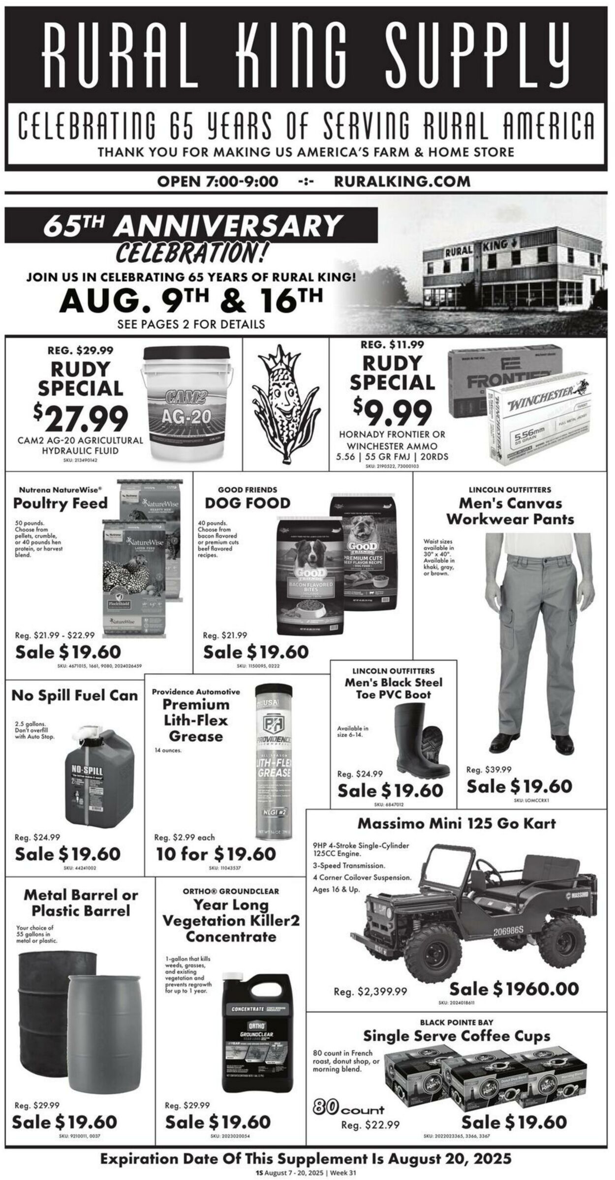 Catalogue Rural King from 08/07/2025