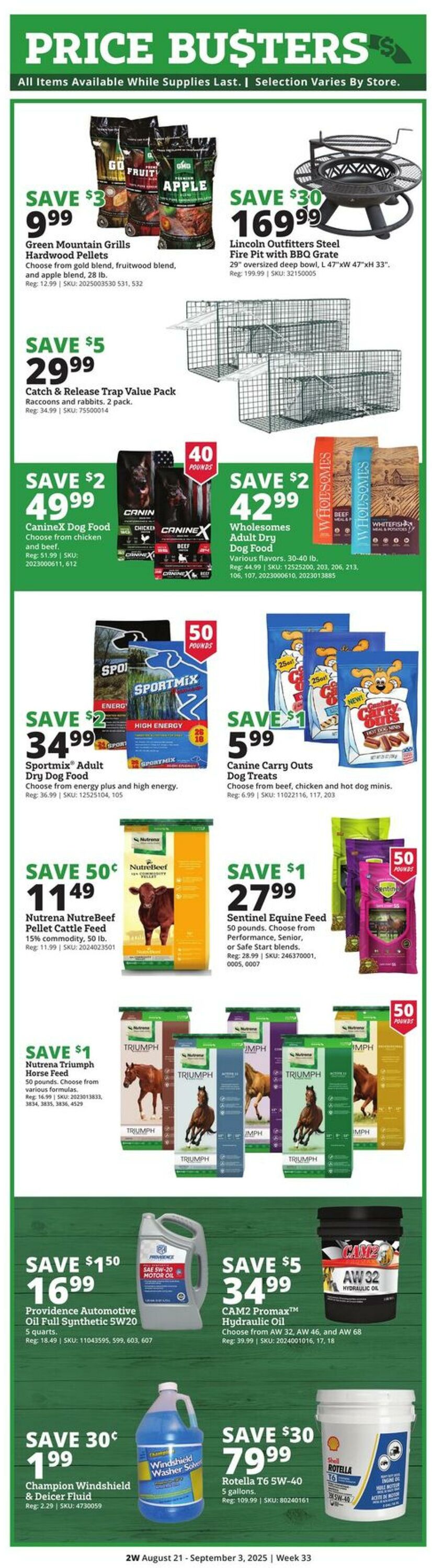 Catalogue Rural King from 08/21/2025
