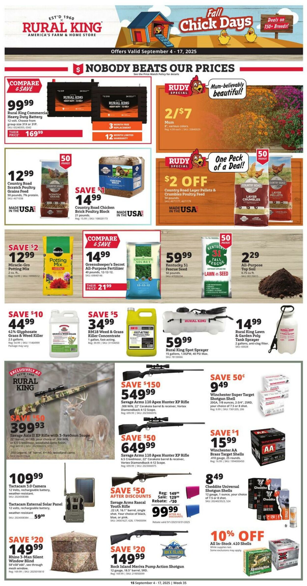 Catalogue Rural King from 09/04/2025