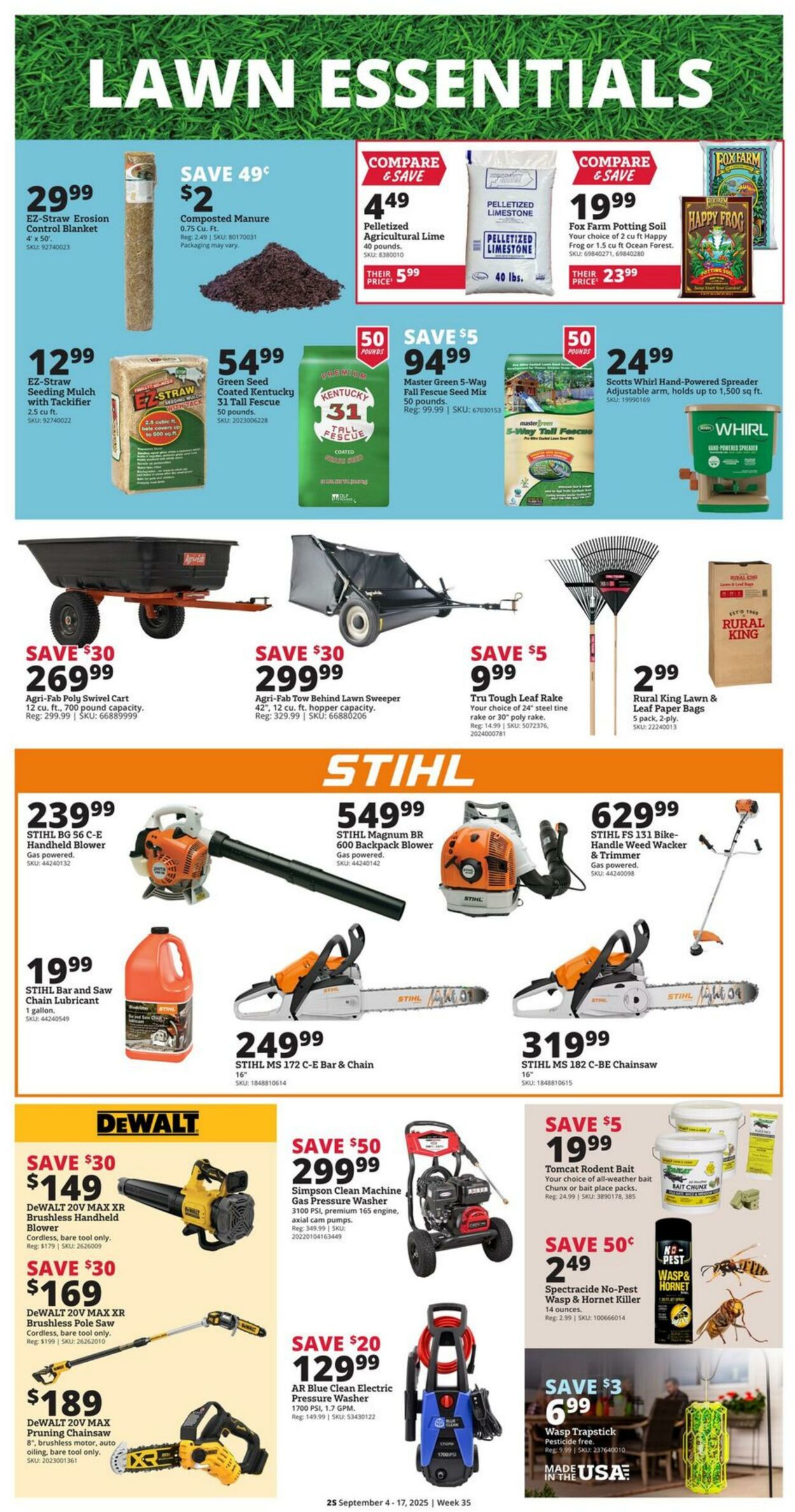 Catalogue Rural King from 09/04/2025