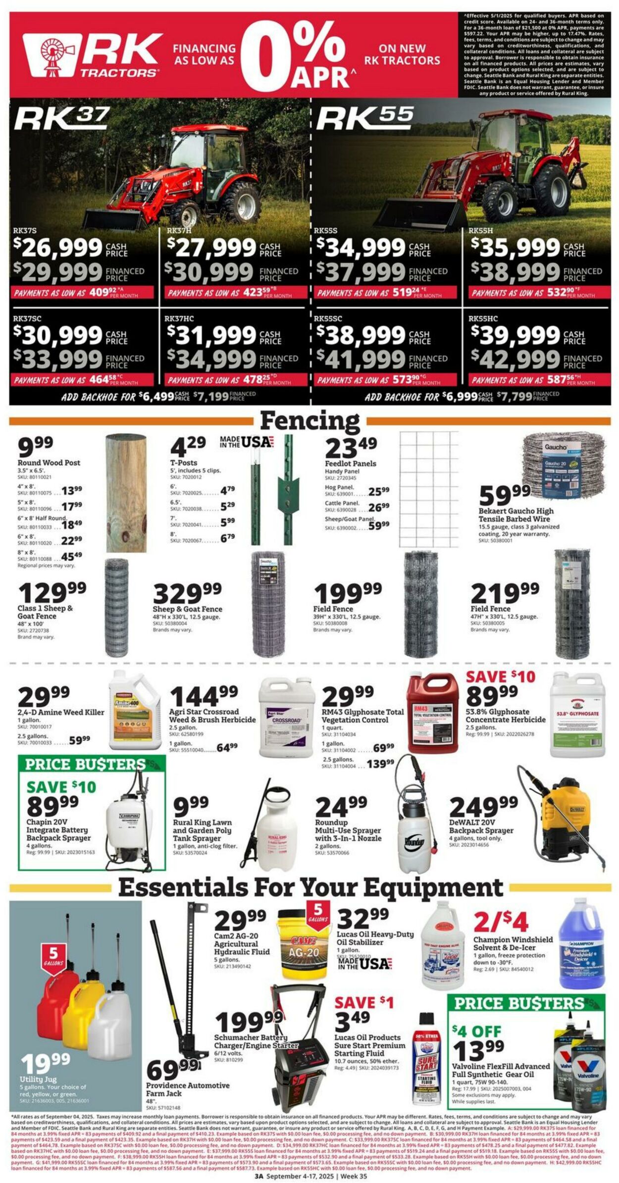 Catalogue Rural King from 09/04/2025
