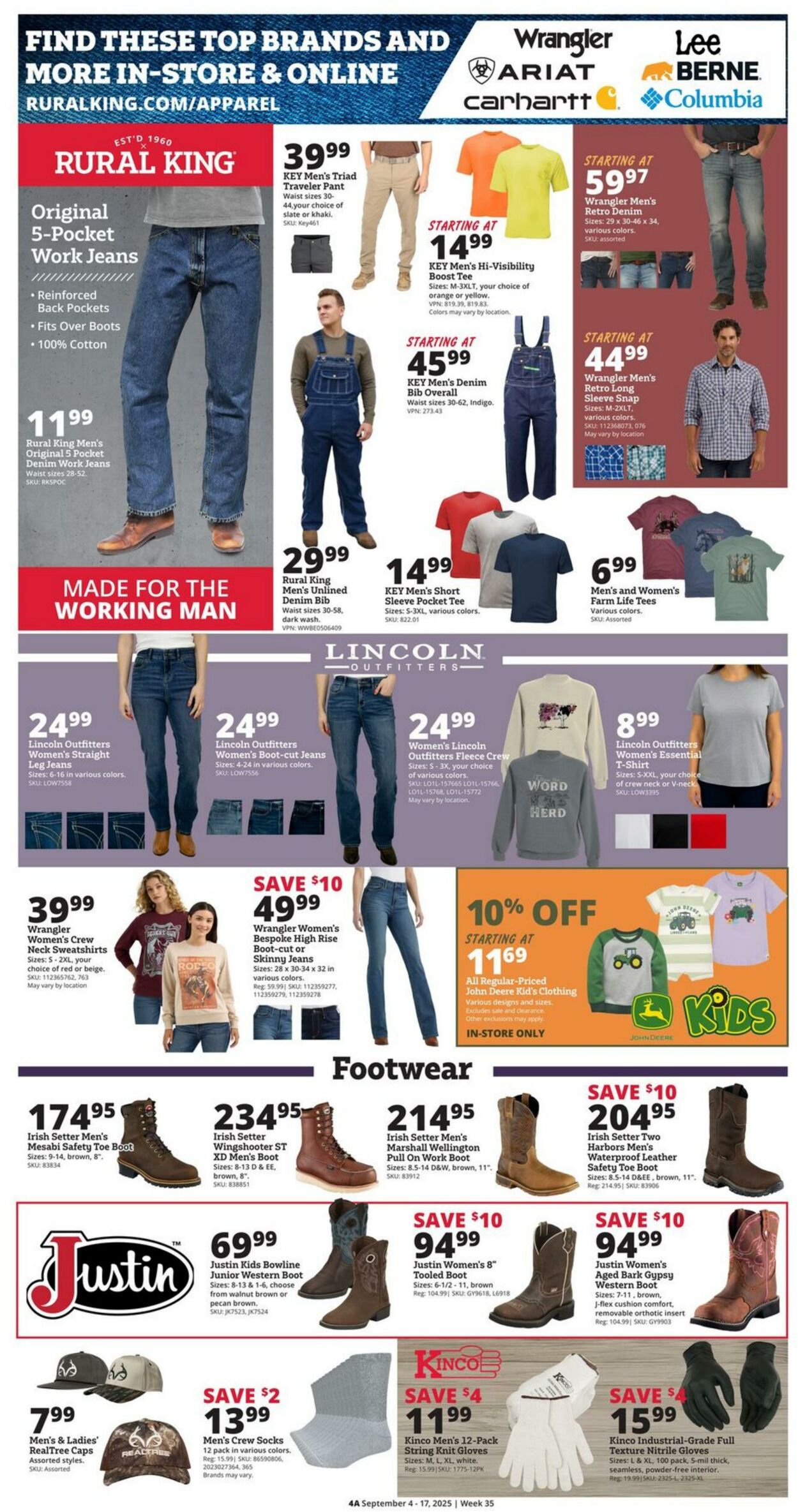 Catalogue Rural King from 09/04/2025