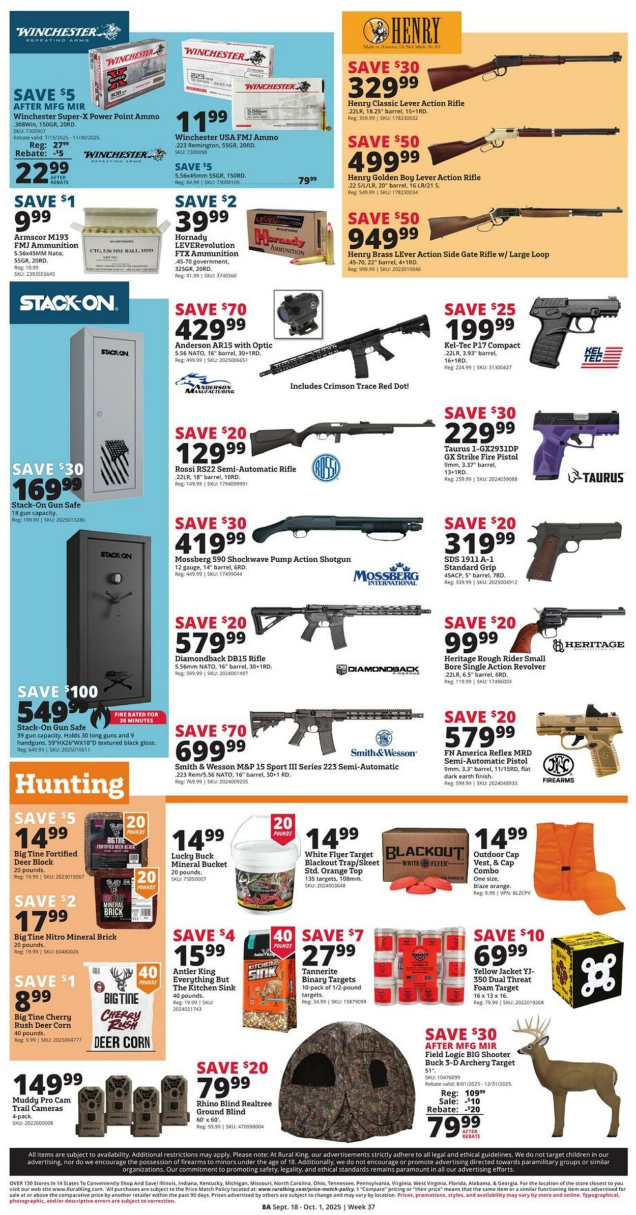 Catalogue Rural King from 09/18/2025