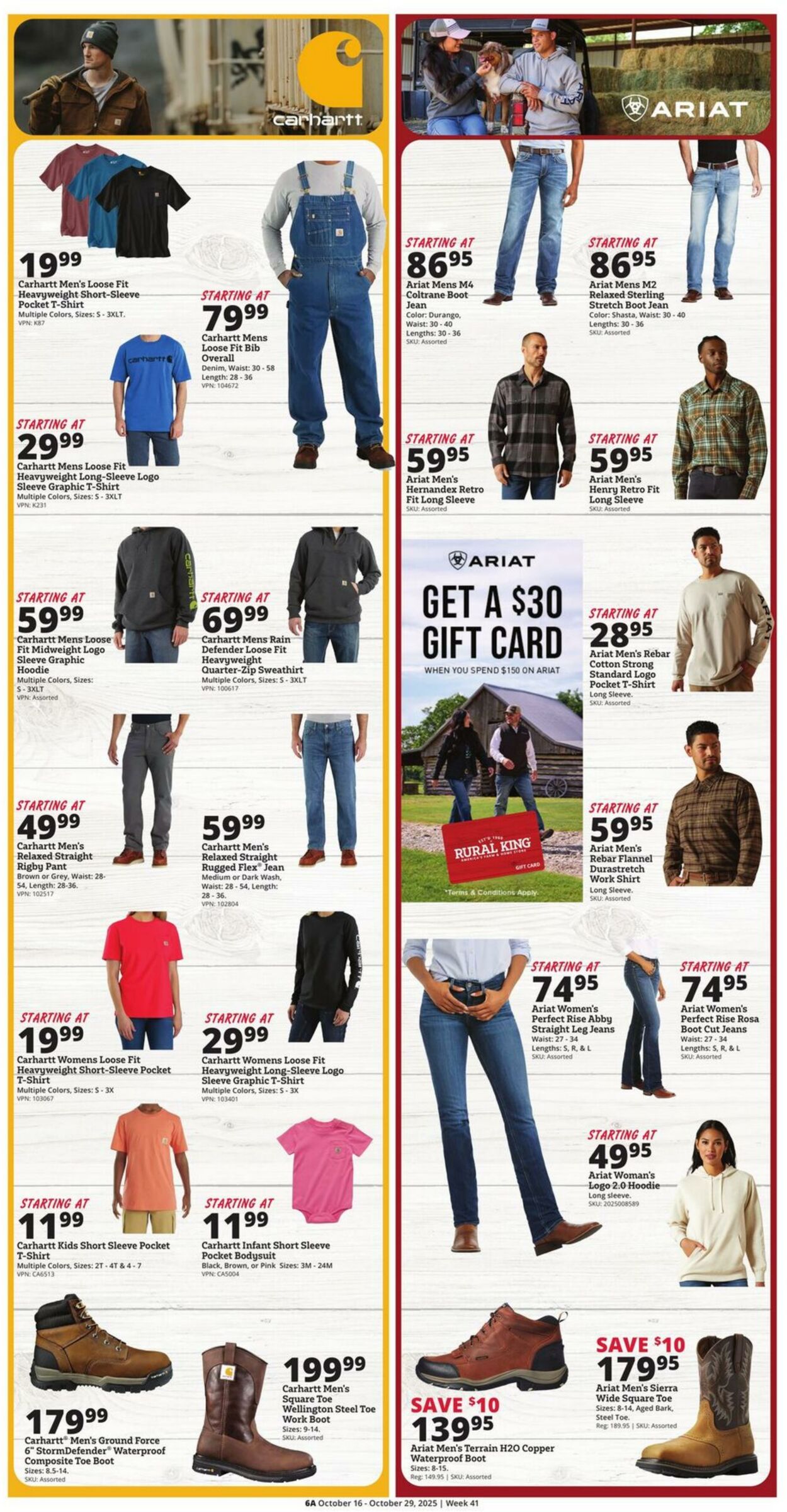 Catalogue Rural King from 10/16/2025
