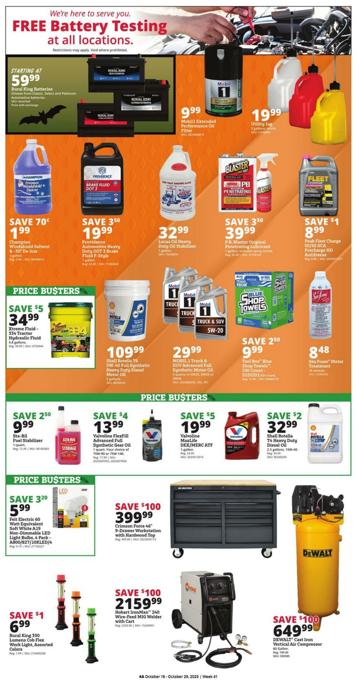 Catalogue Rural King from 10/16/2025
