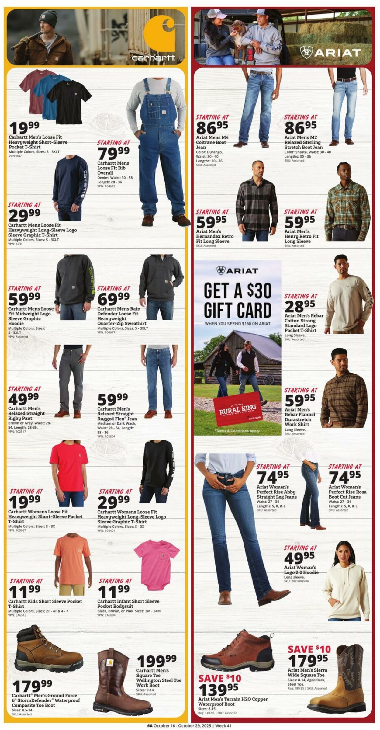 Catalogue Rural King from 10/16/2025