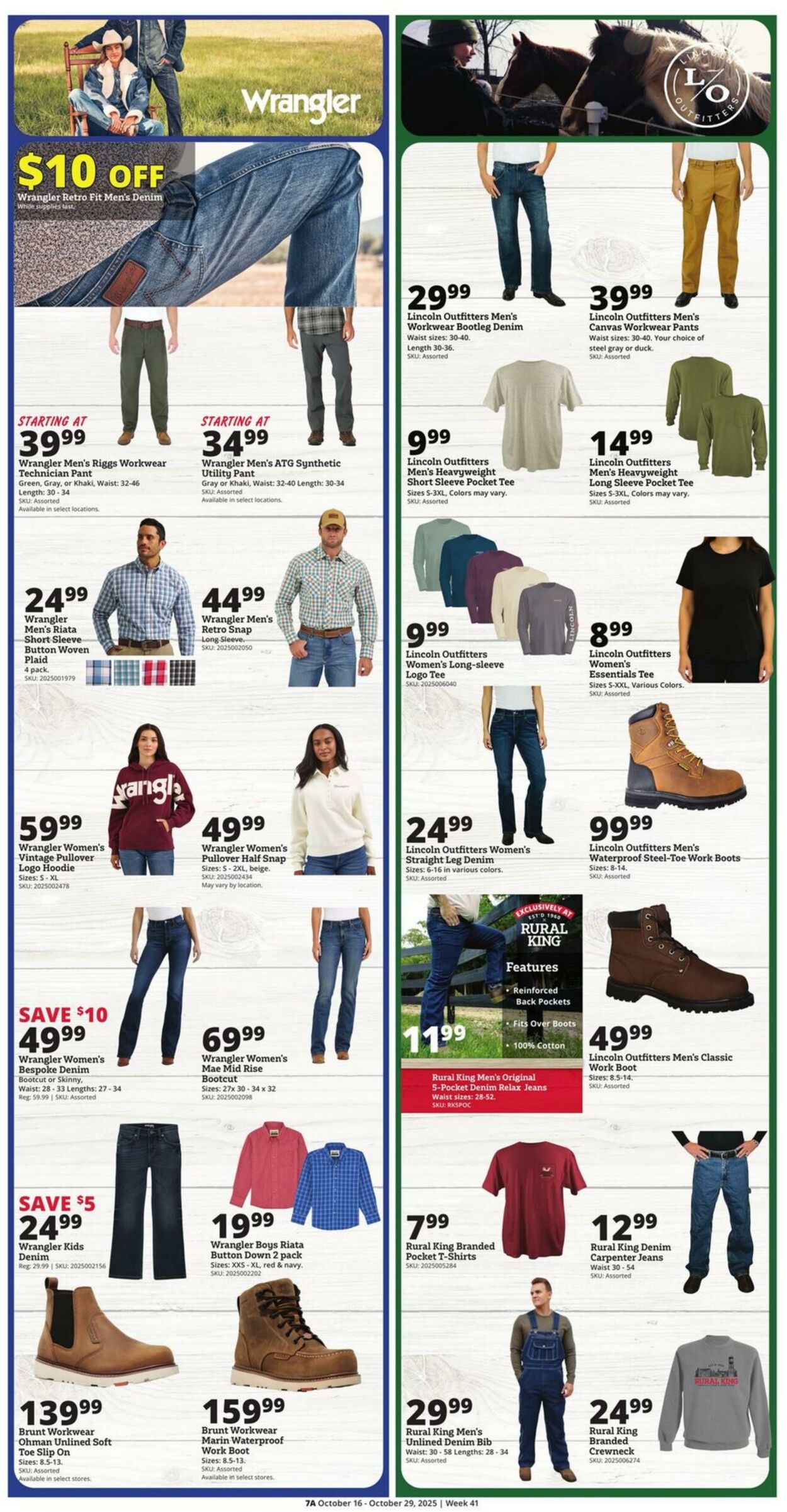 Catalogue Rural King from 10/16/2025