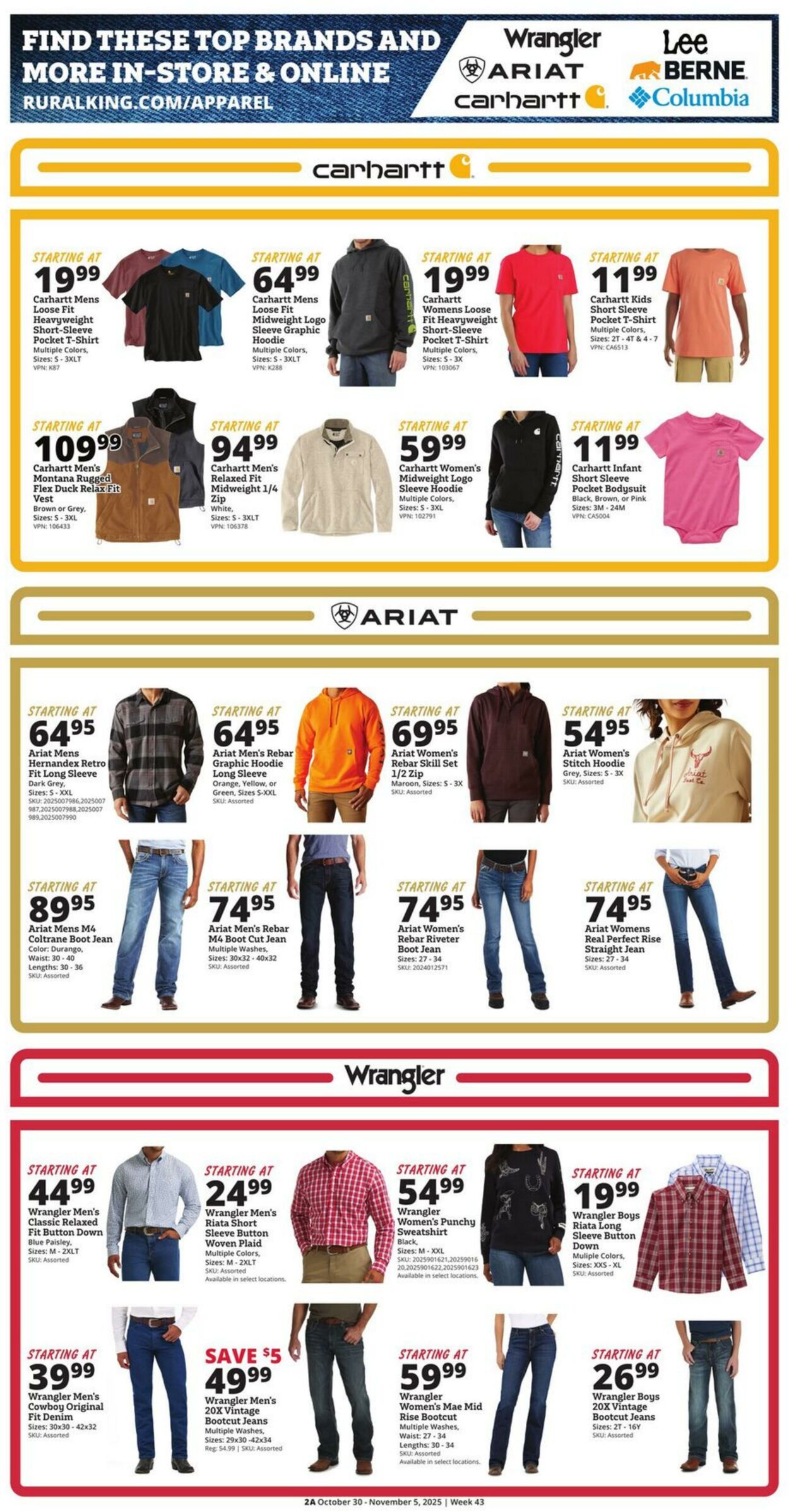 Catalogue Rural King from 10/30/2025