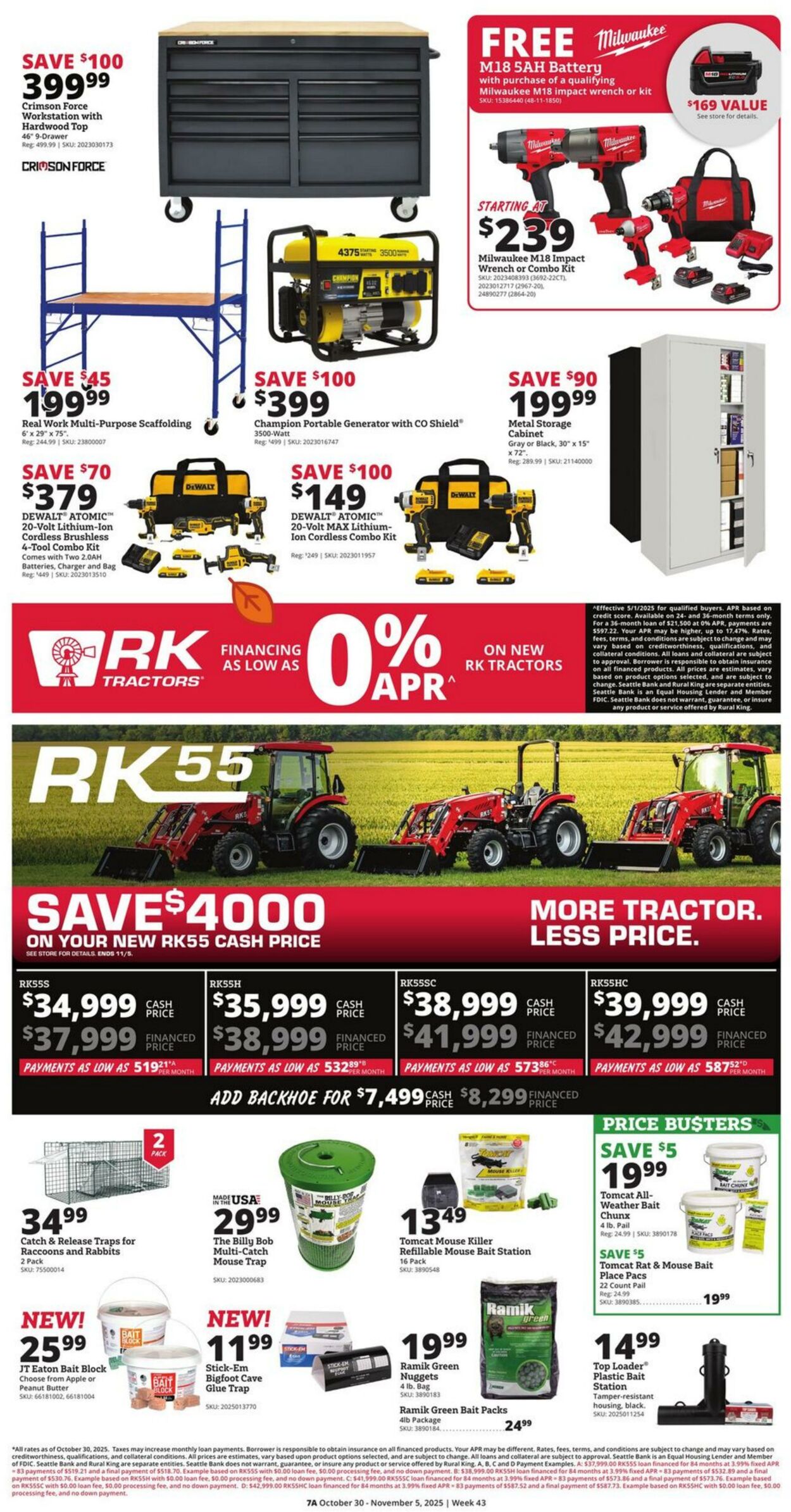 Catalogue Rural King from 10/30/2025