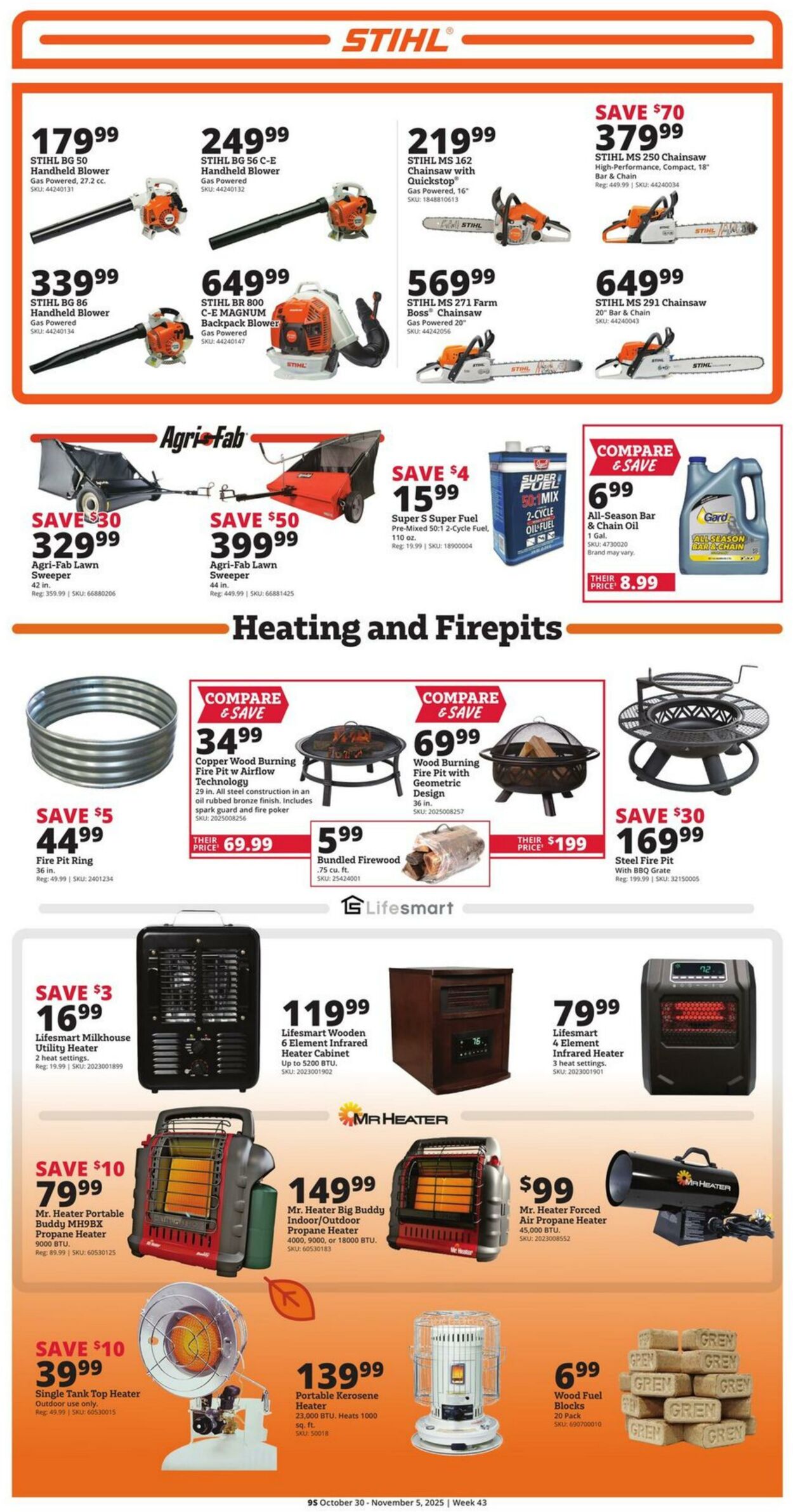 Catalogue Rural King from 10/30/2025