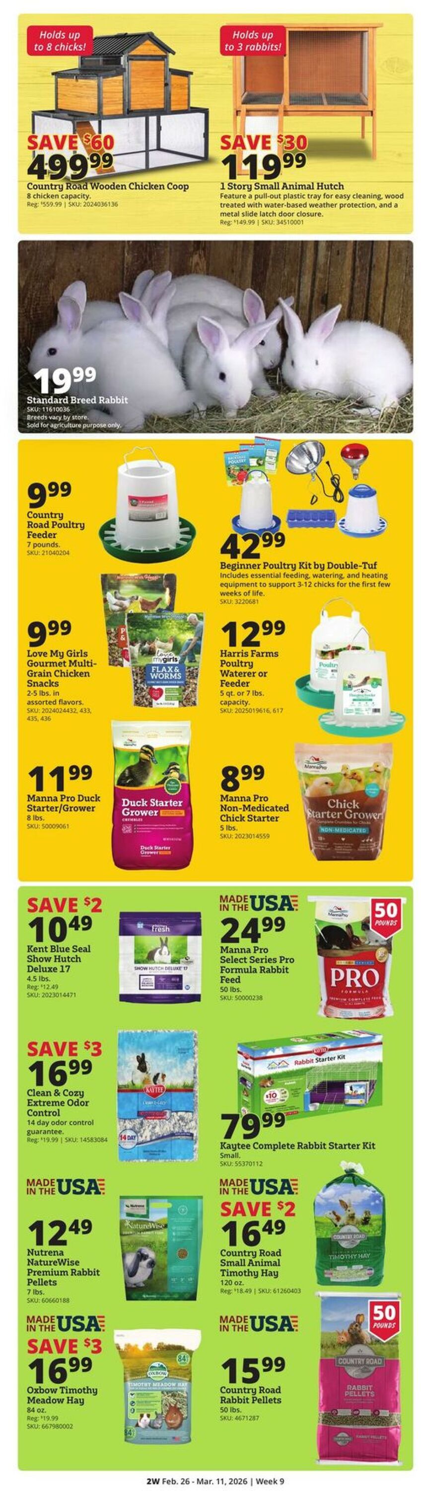 Catalogue Rural King from 02/26/2026