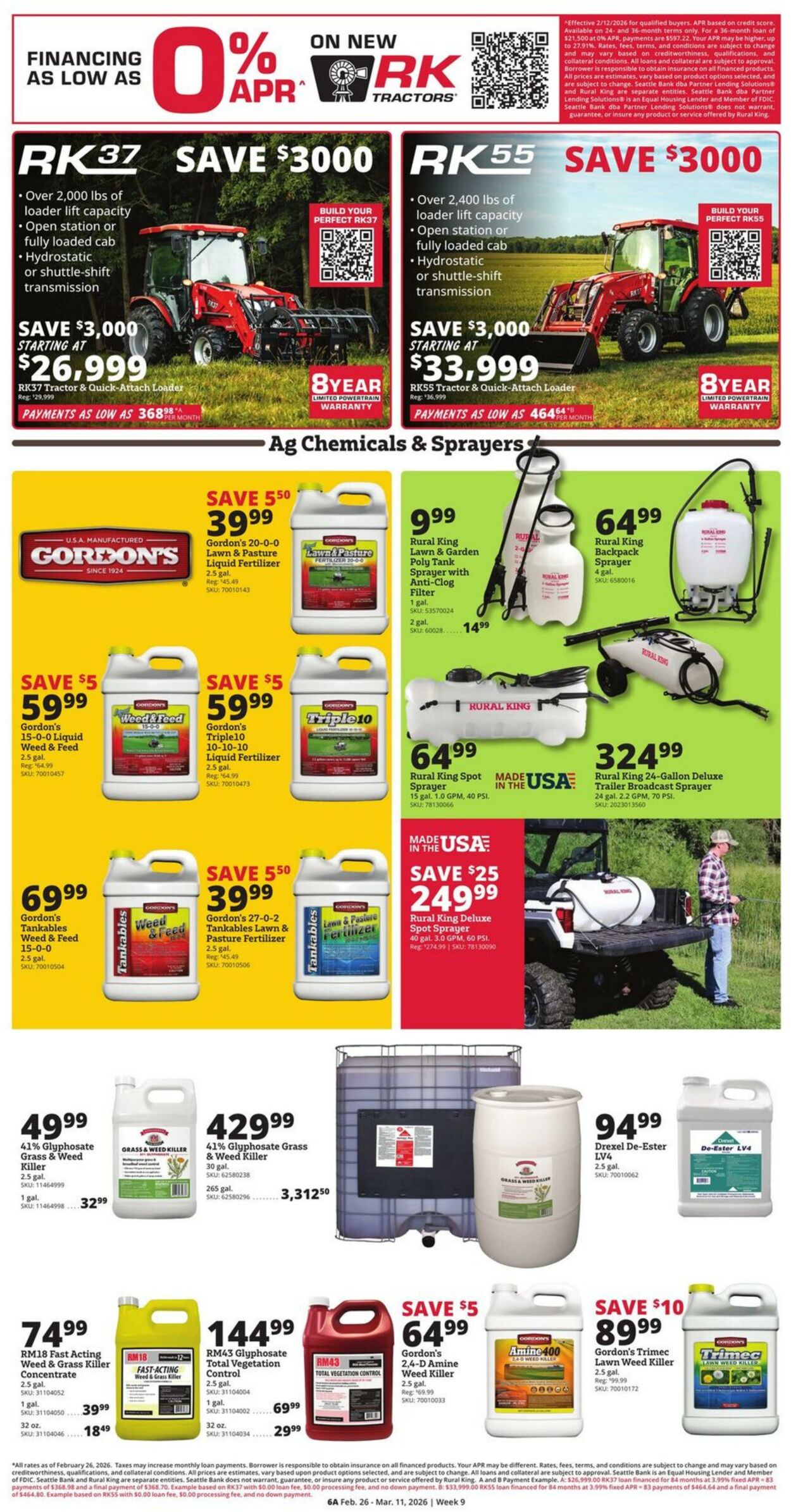 Catalogue Rural King from 02/26/2026