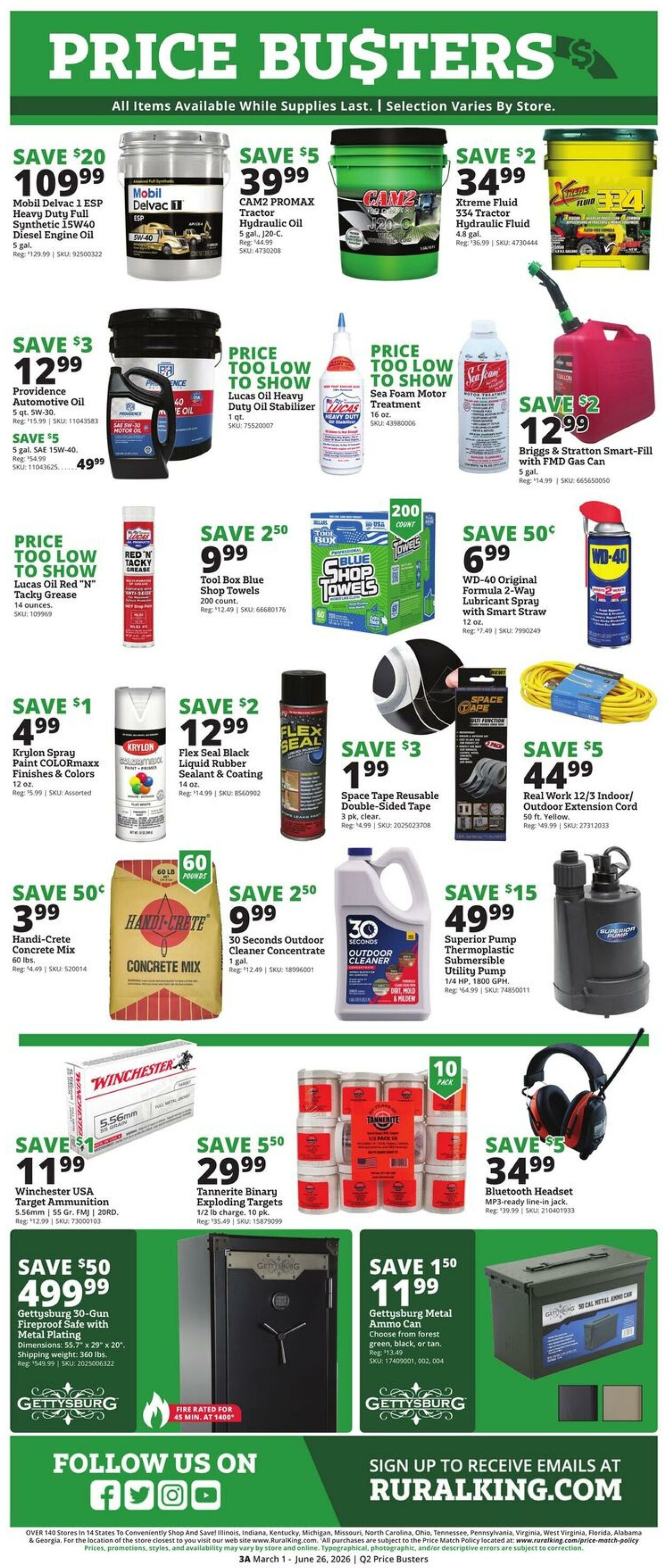 Catalogue Rural King from 03/01/2026