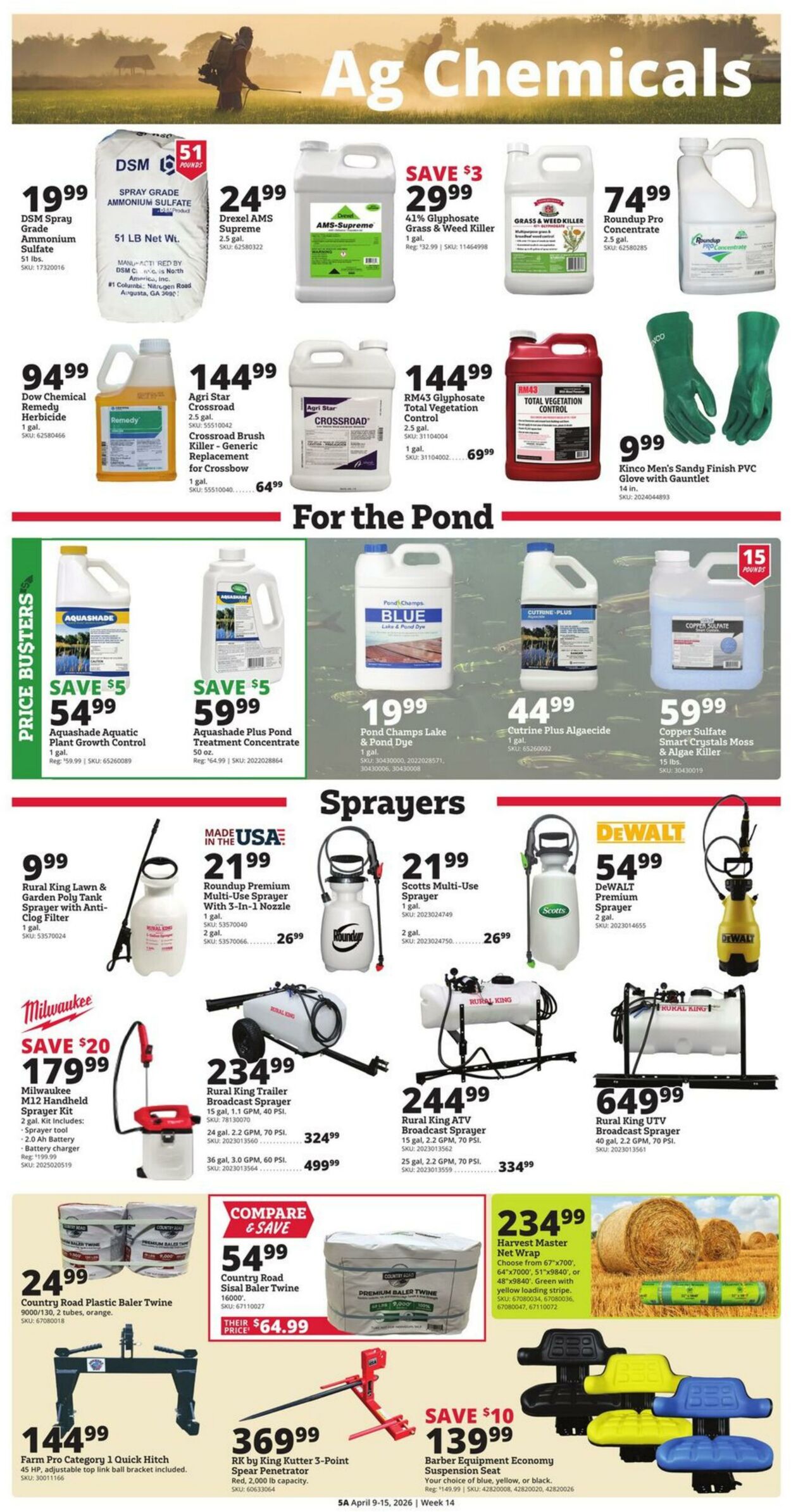 Catalogue Rural King from 04/09/2026