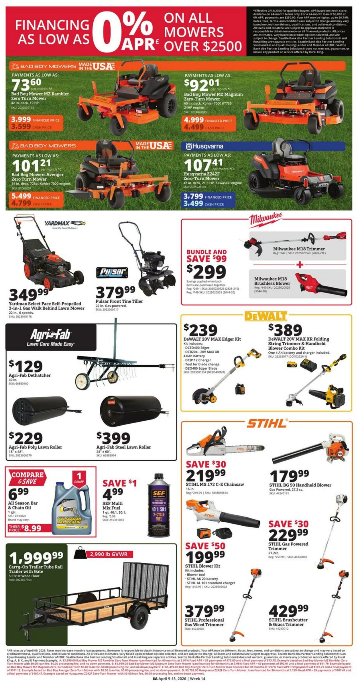 Catalogue Rural King from 04/09/2026