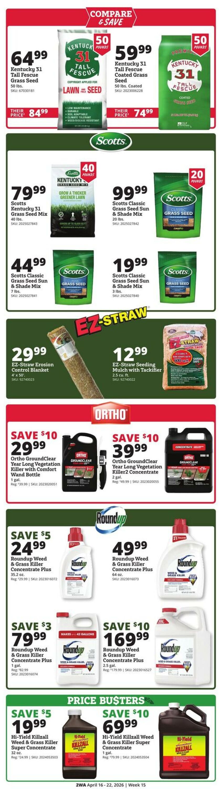 Catalogue Rural King from 04/16/2026