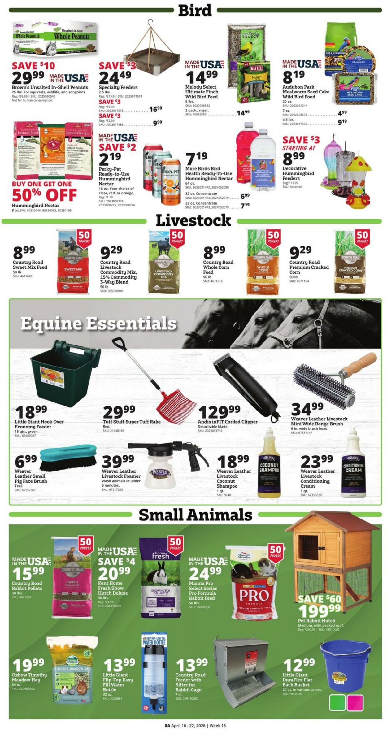 Catalogue Rural King from 04/16/2026