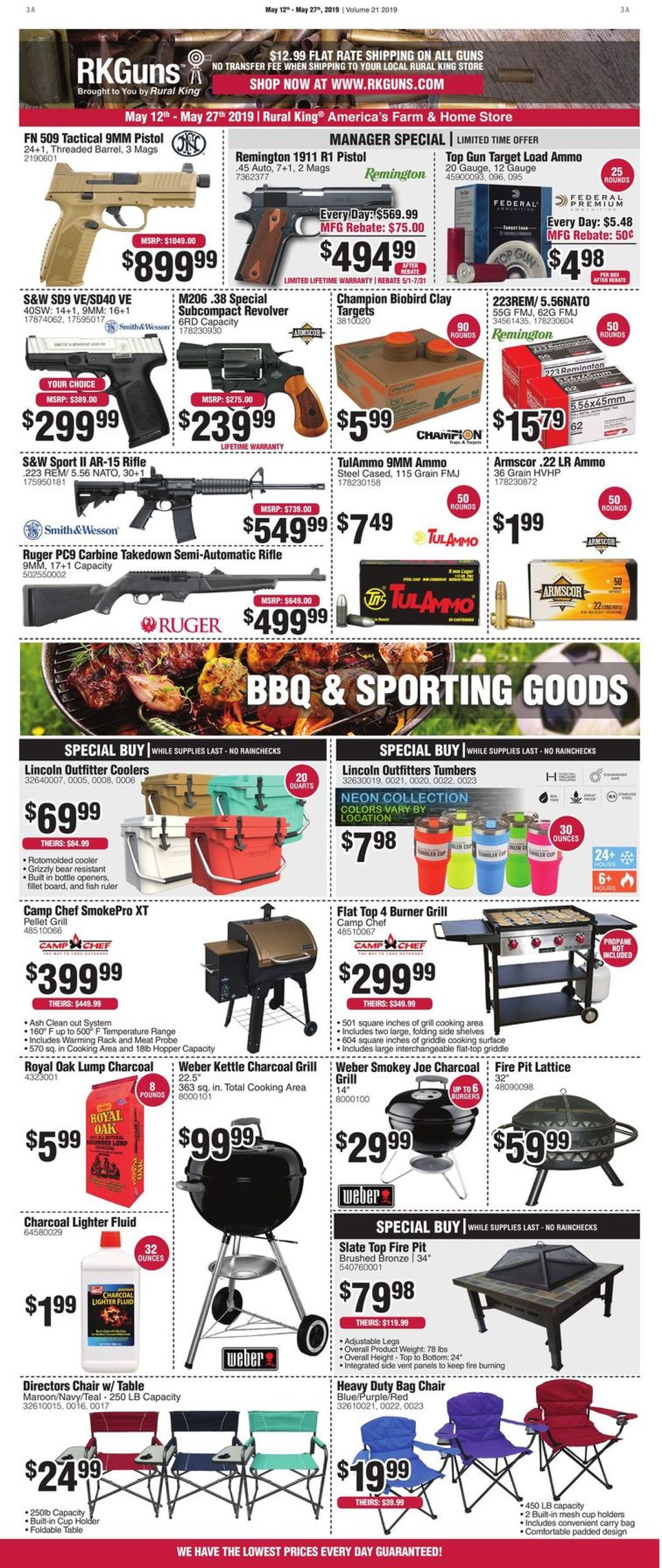 Rural King Cur Weekly Ad 05 12, Rural King Fire Pit Grill