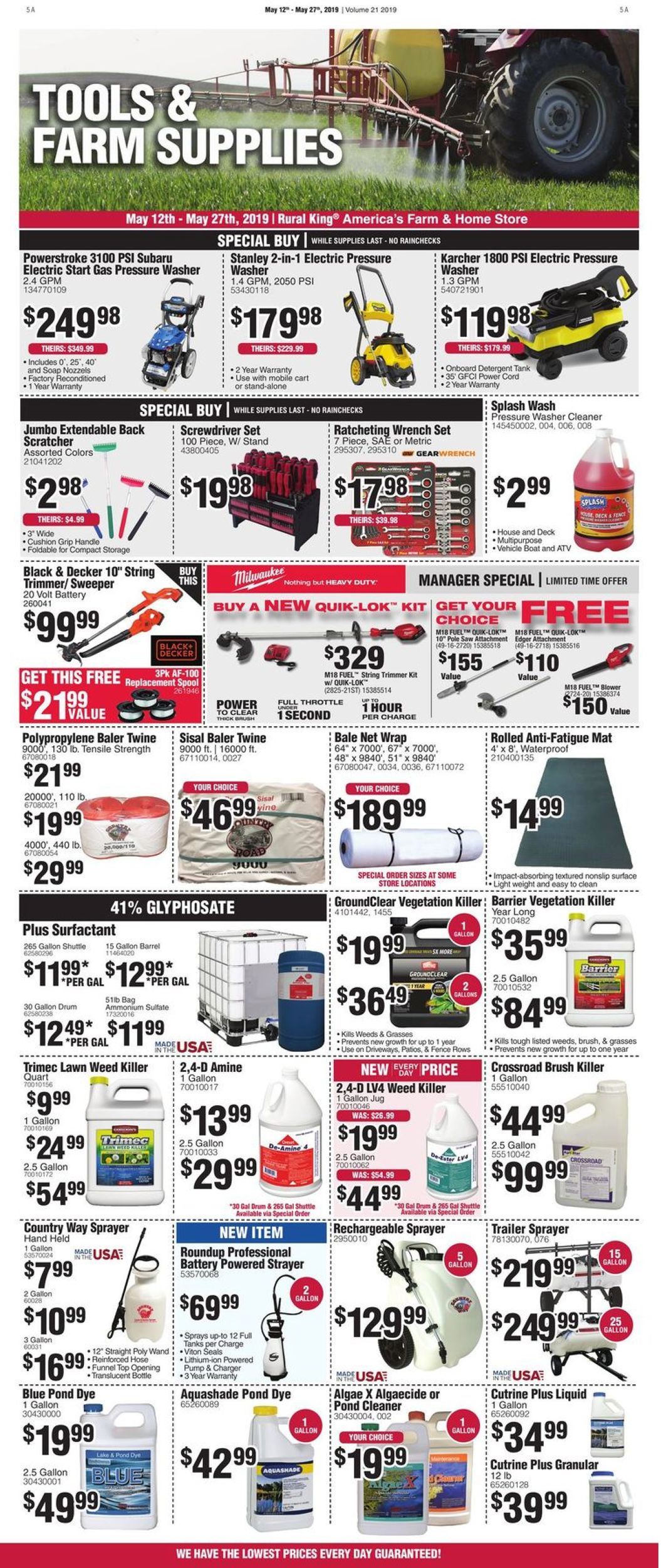 Catalogue Rural King from 05/12/2019