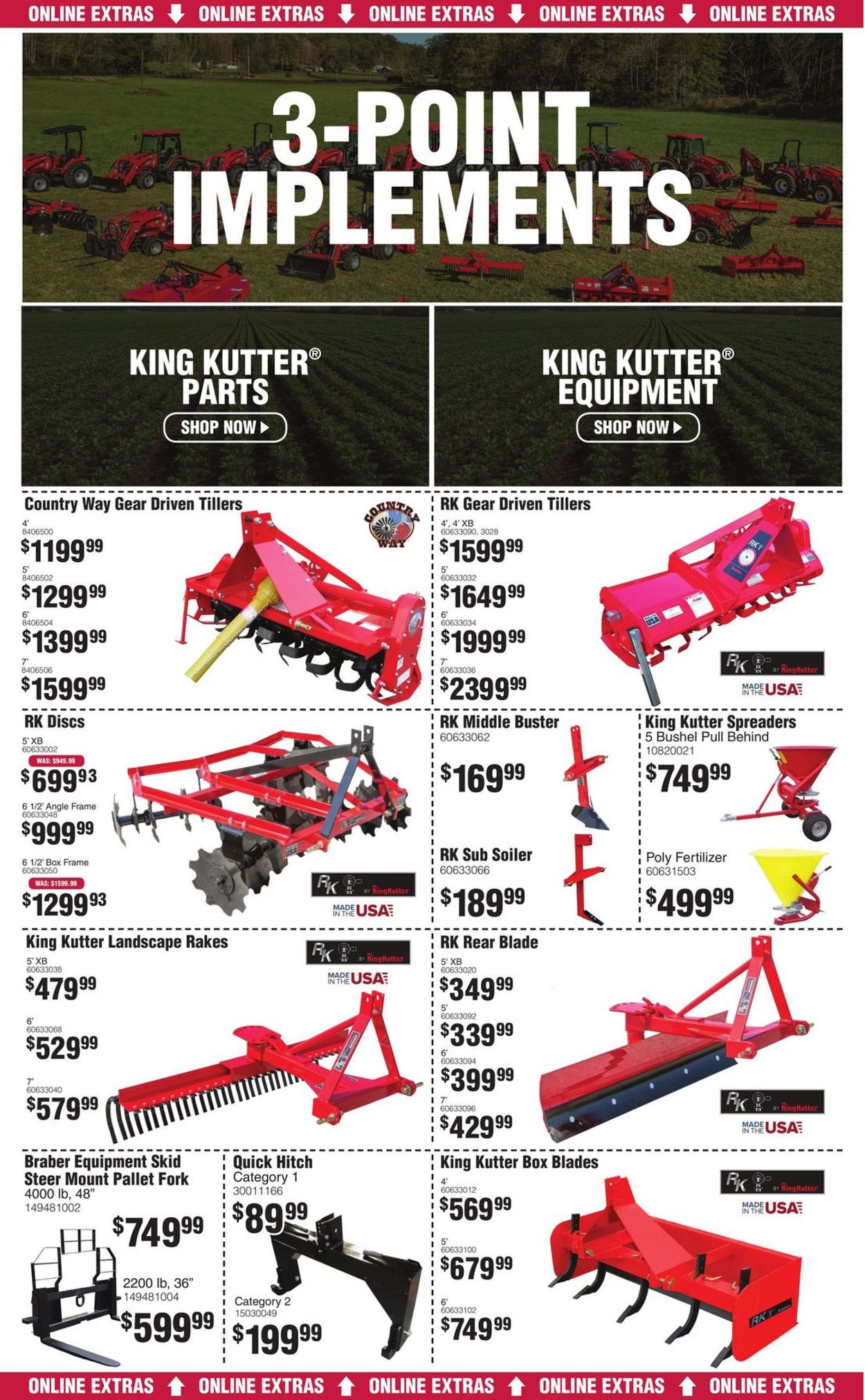 Catalogue Rural King from 05/26/2019